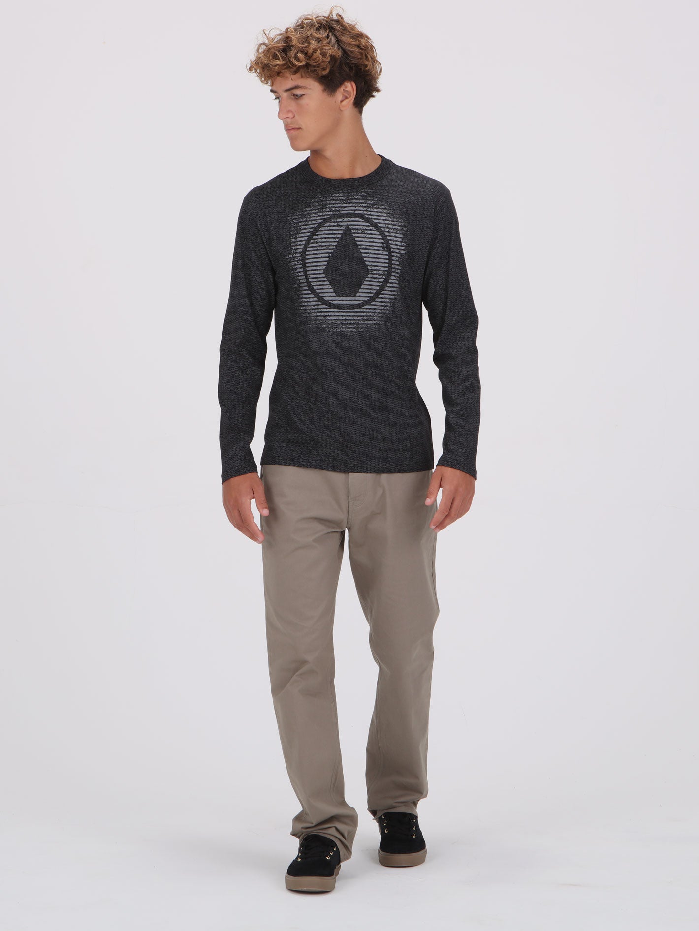 Volcom Varial Long Sleeve Top - Black