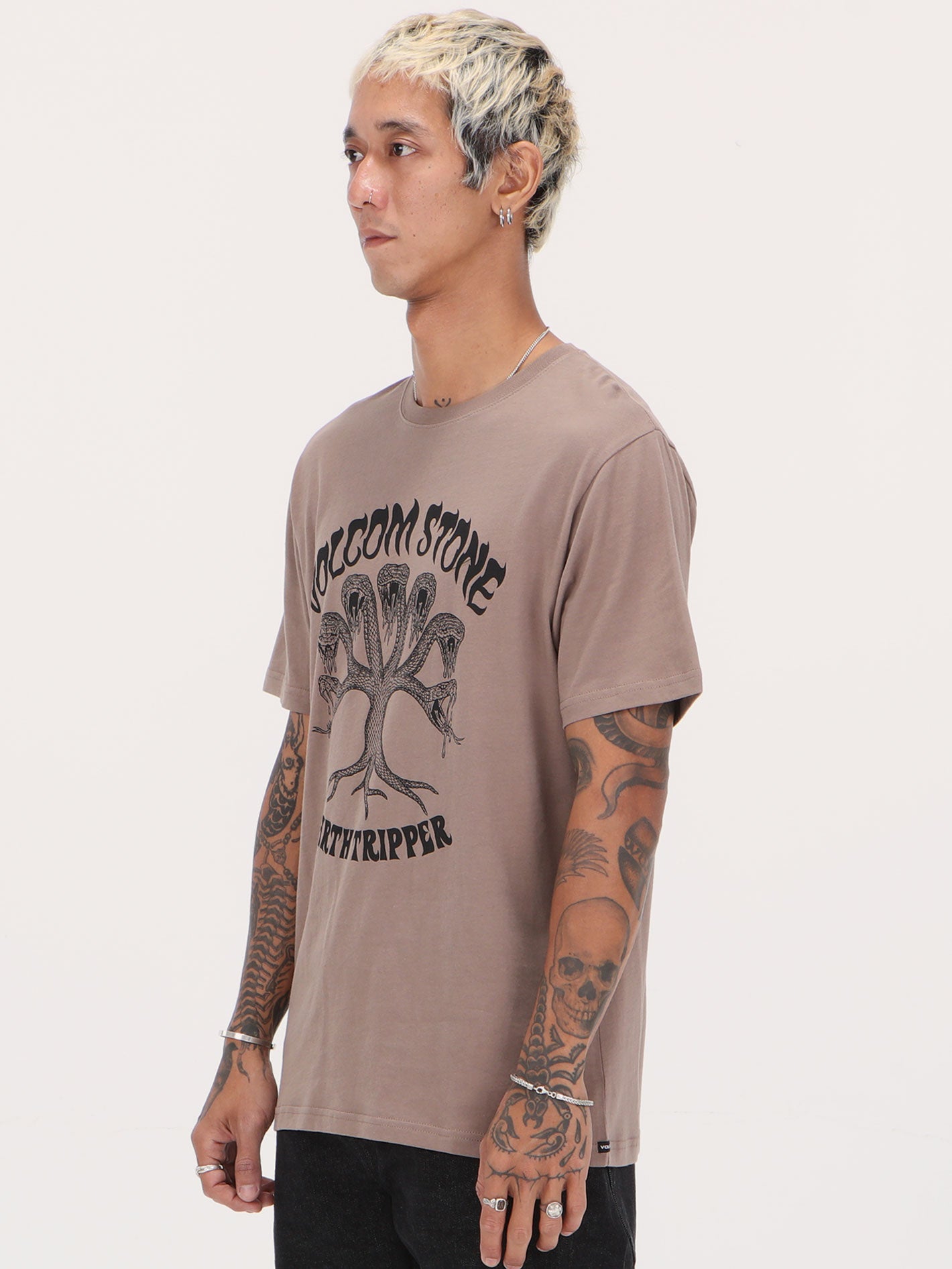 Volcom Feeding Tree Tee - Teak