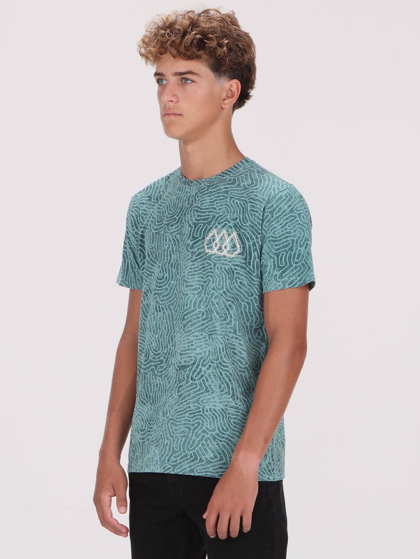 Volcom Labyrinth Tee - Petrol