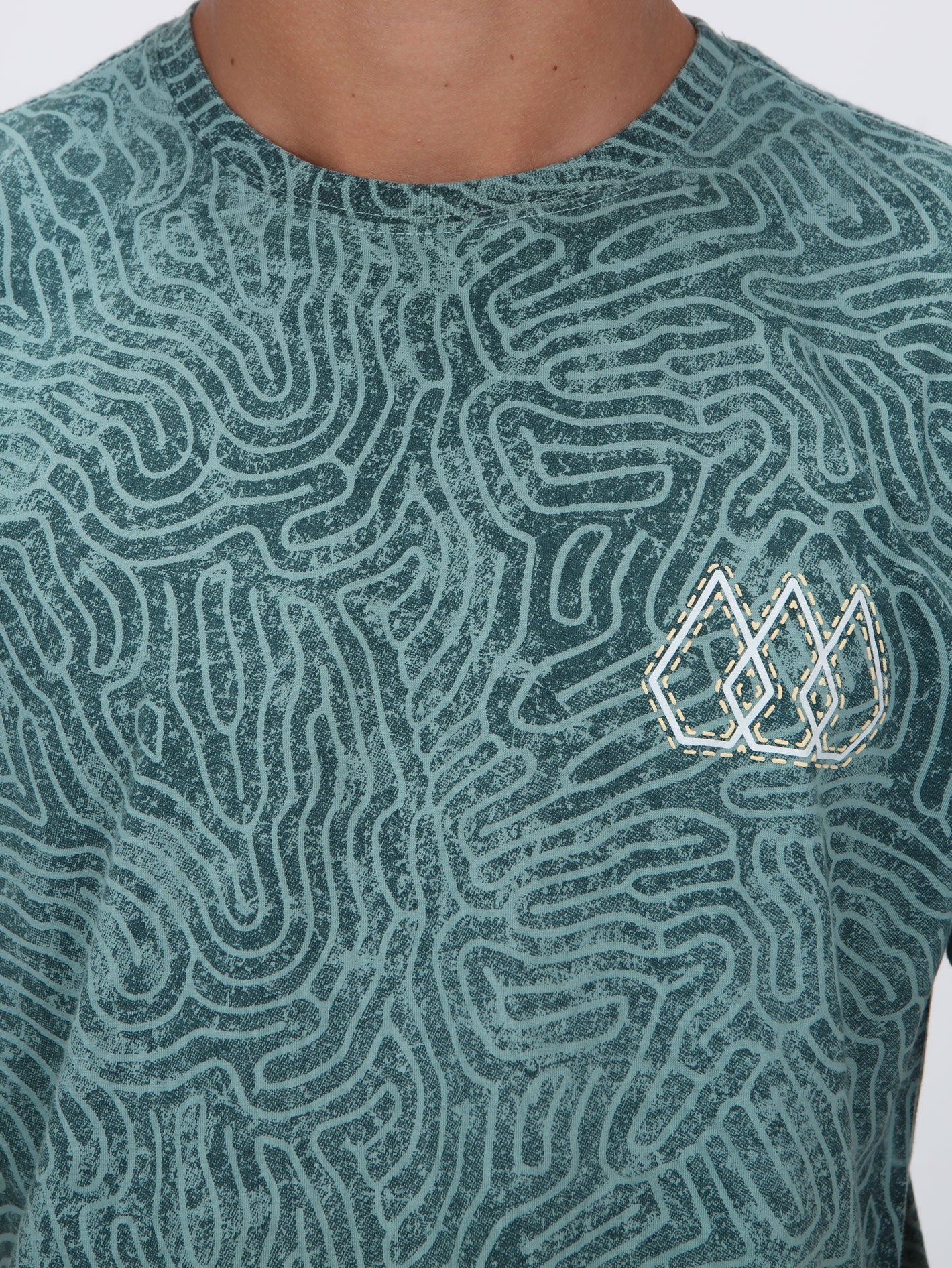 Volcom Labyrinth Tee - Petrol