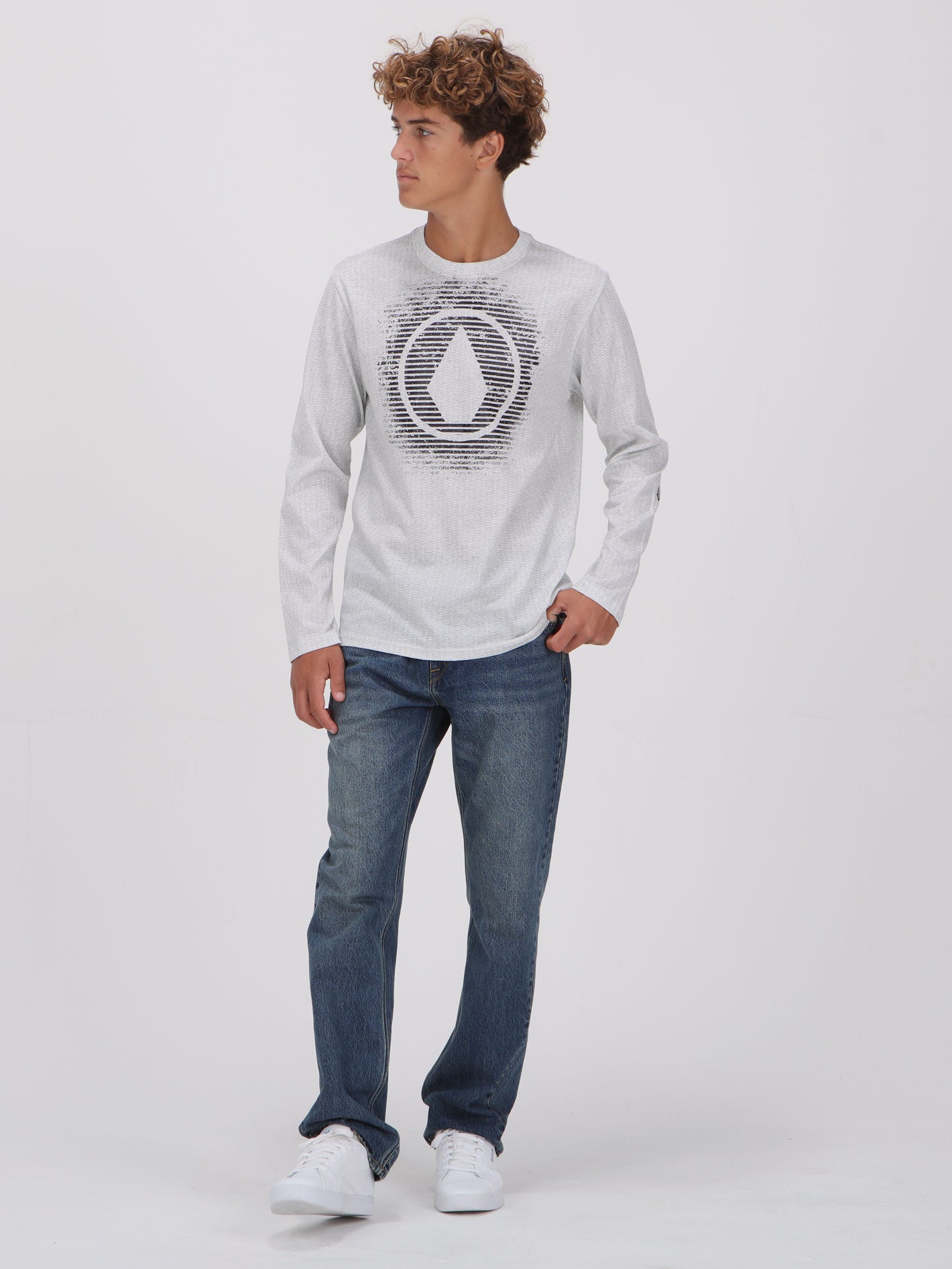 Volcom Varial Long Sleeve Top - White