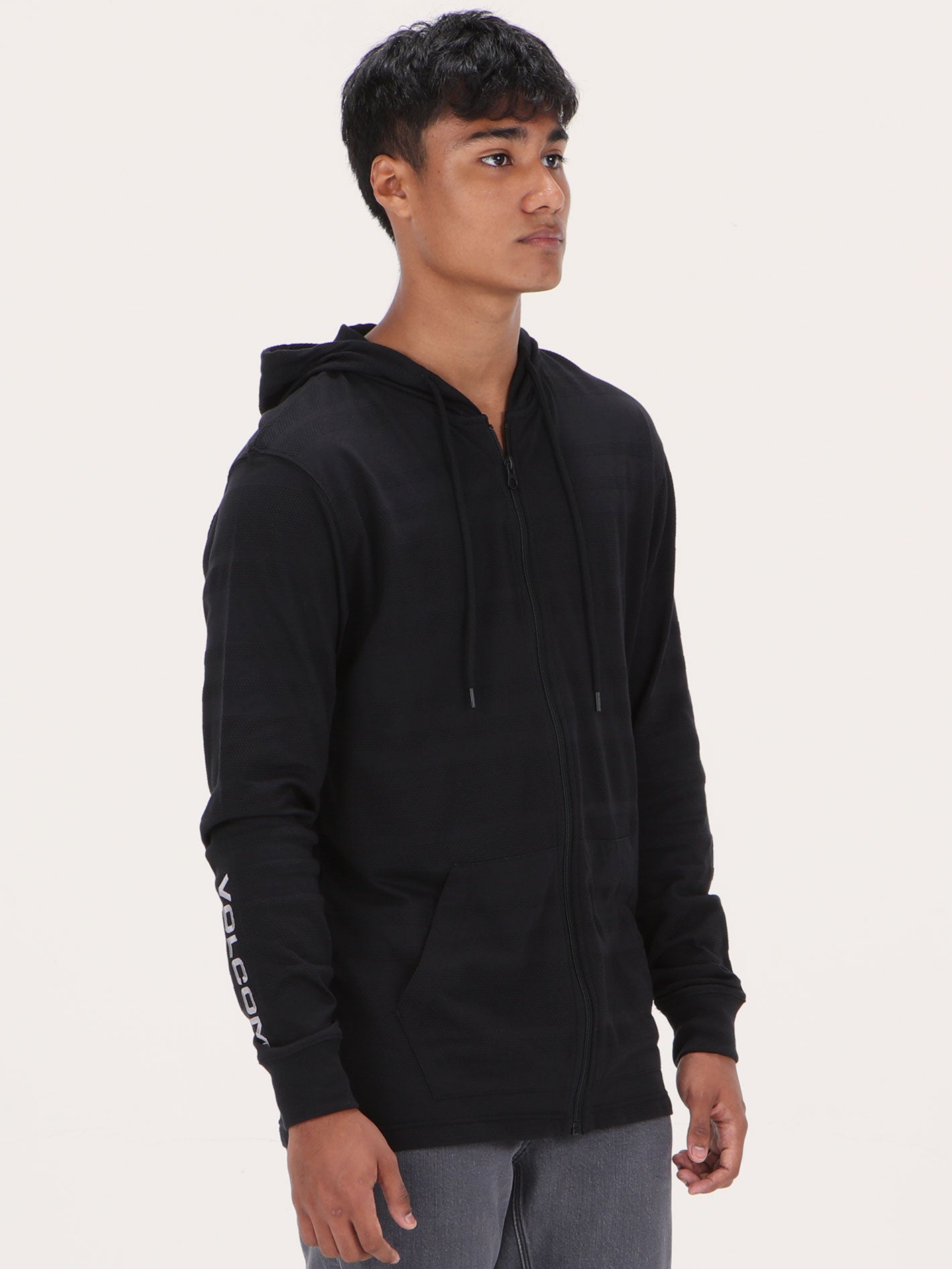 Volcom Hazy Long Sleeve Top - Black