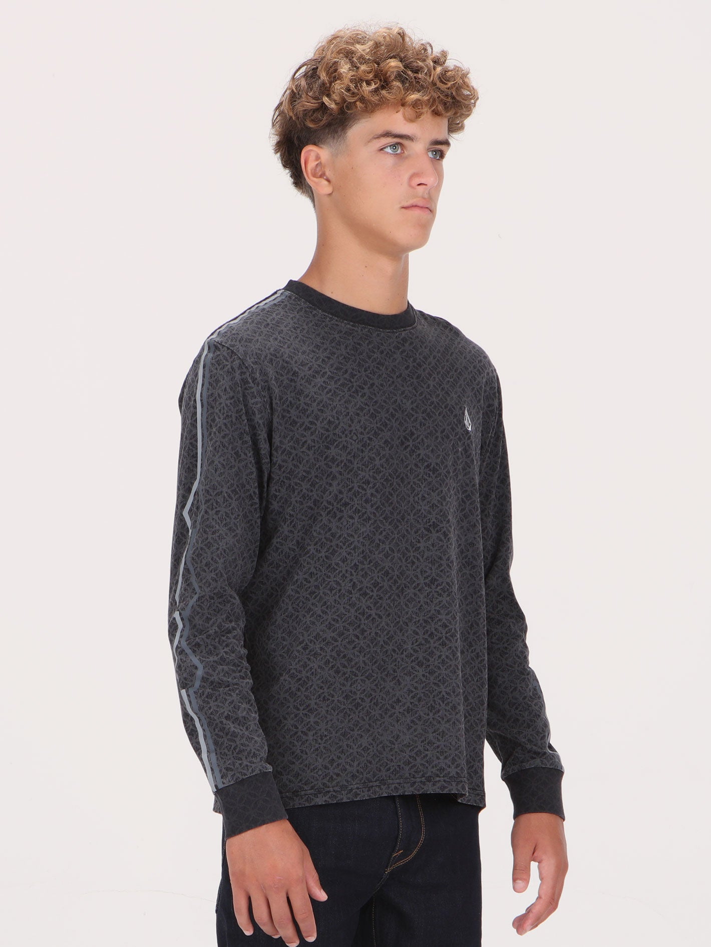 Topan Volcom Volcom Esporte Long Sleeve Top - Black – Volcom Indonesia Online Store