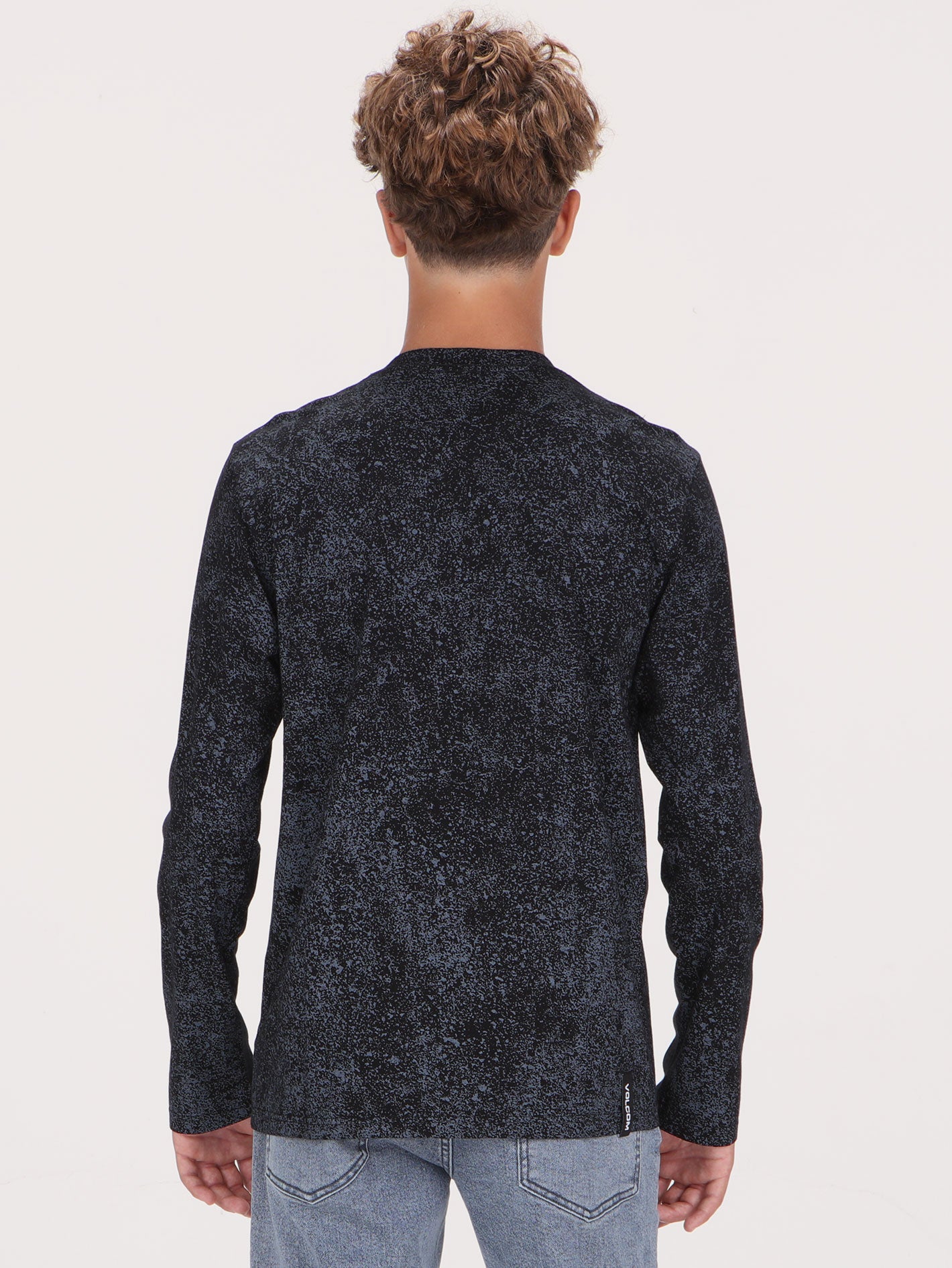 Volcom Finn Long Sleeve Top - Black