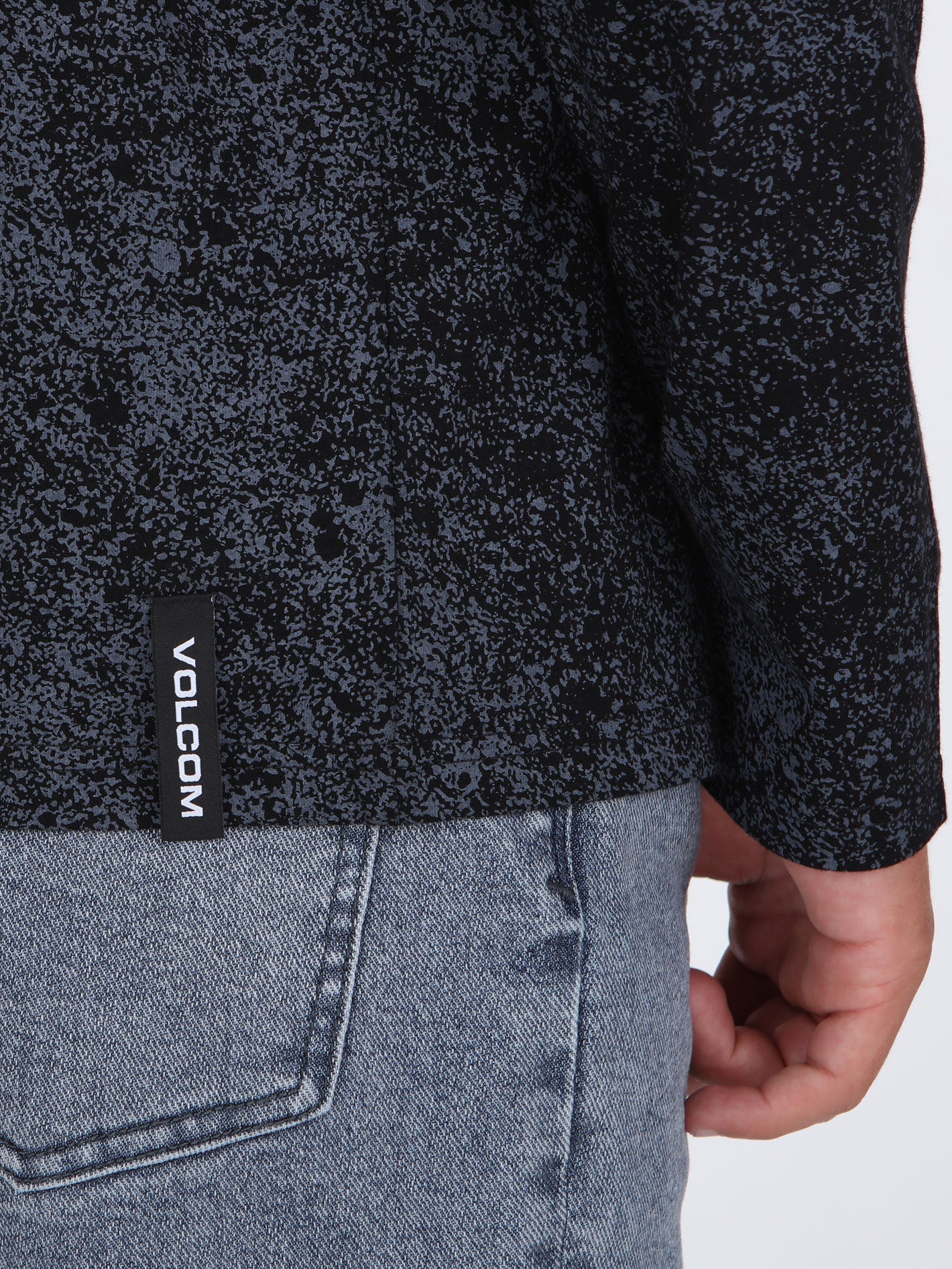 Volcom Finn Long Sleeve Top - Black