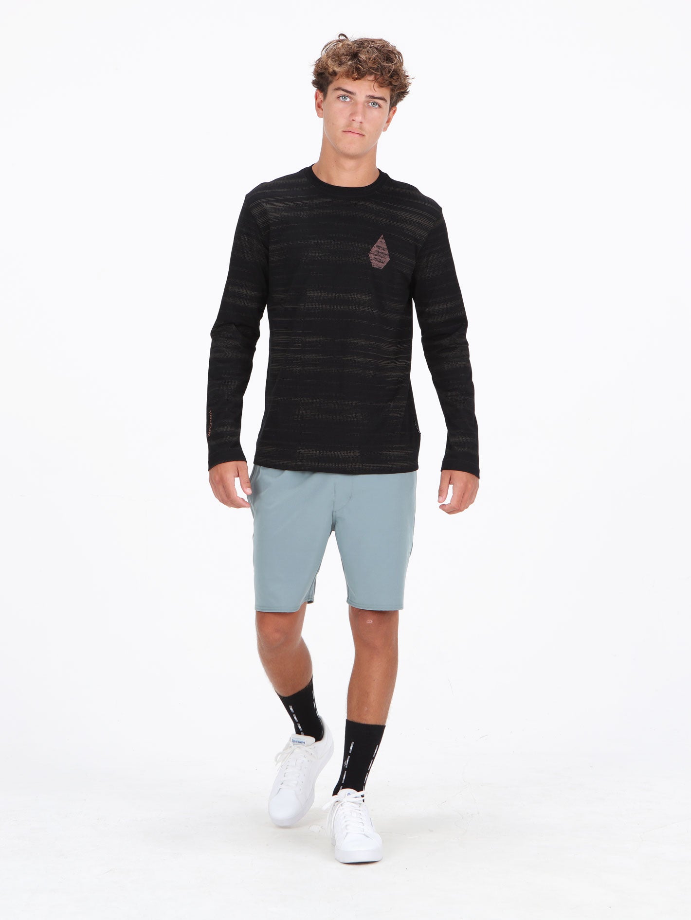 Volcom Cascade Long Sleeve Top - Black