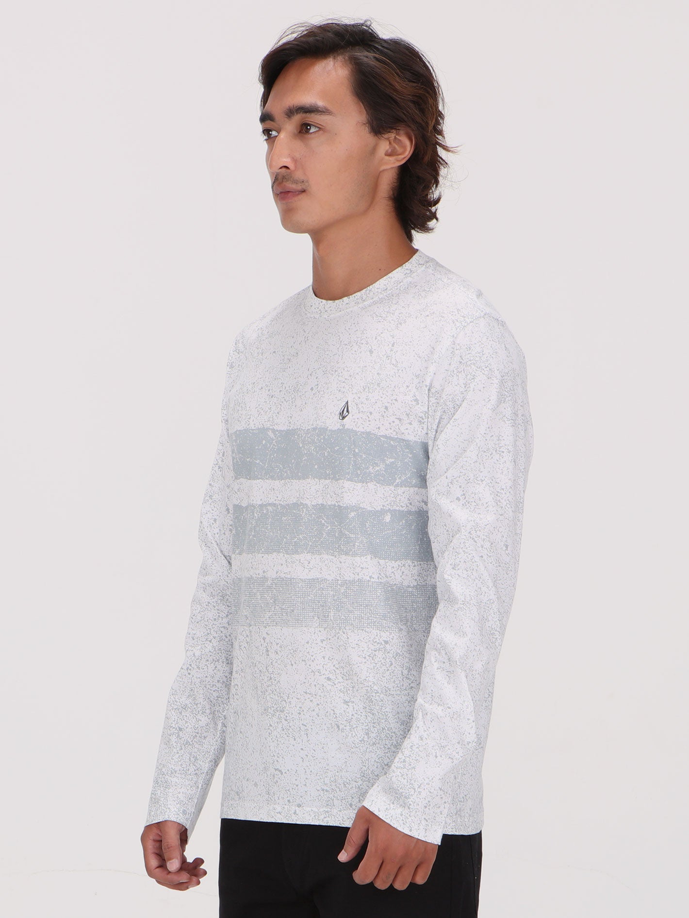Volcom Finn Long Sleeve Top - White