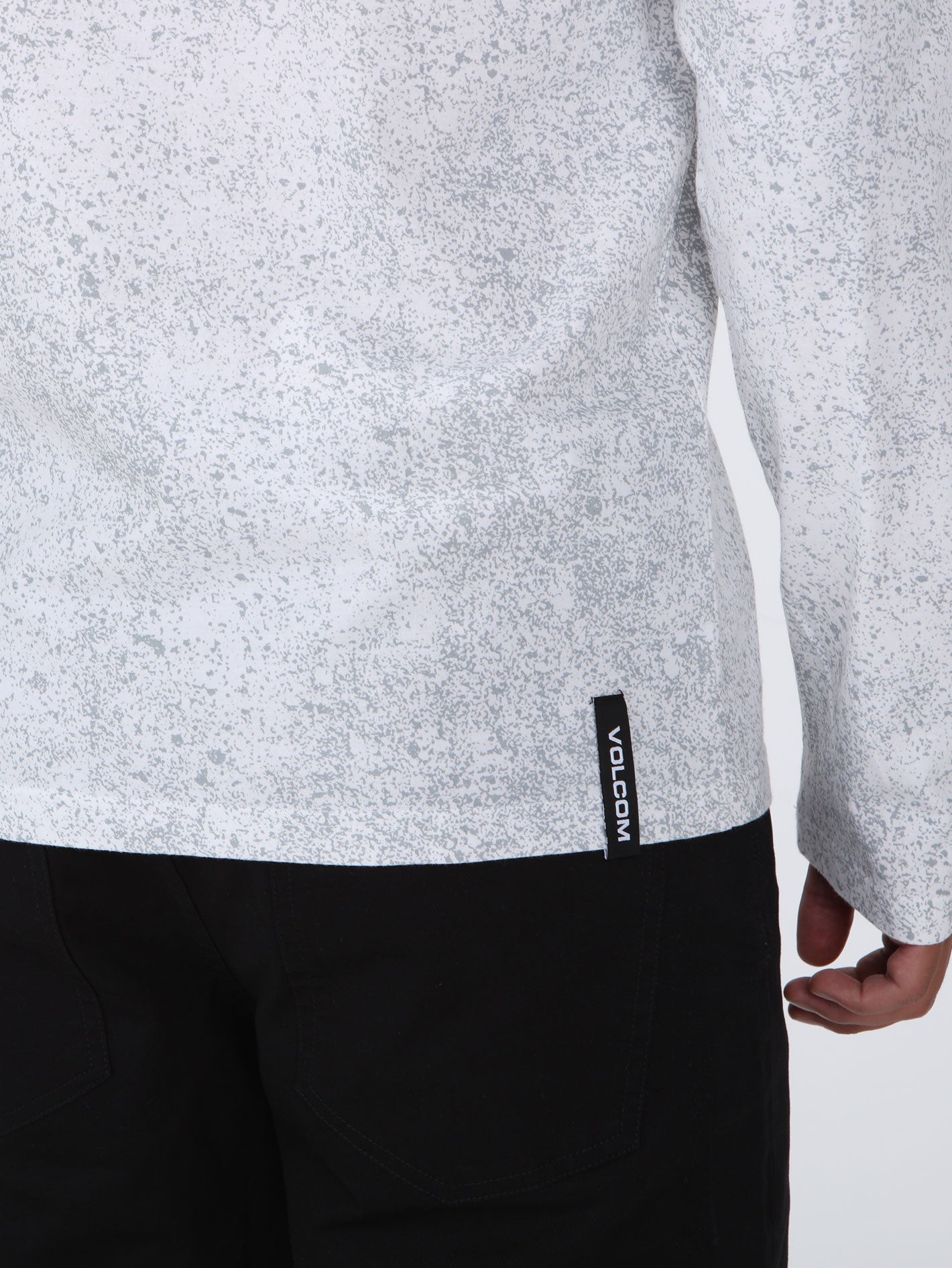 Volcom Finn Long Sleeve Top - White