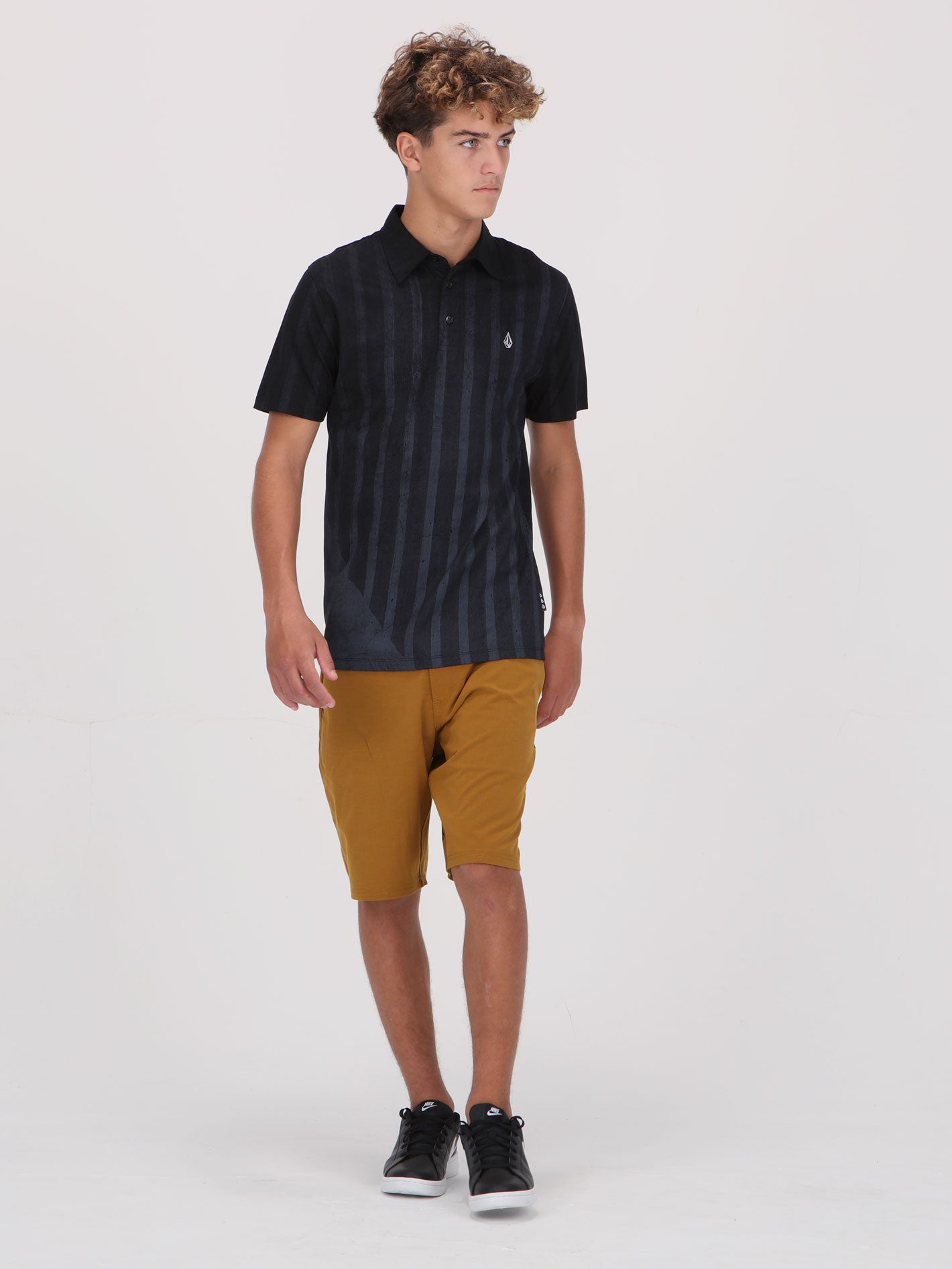 Volcom Riss Polo - Black