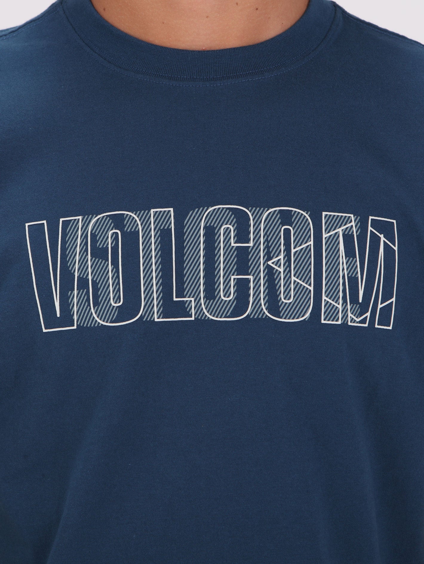 Volcom Hidden Stone Tee - Deep Blue
