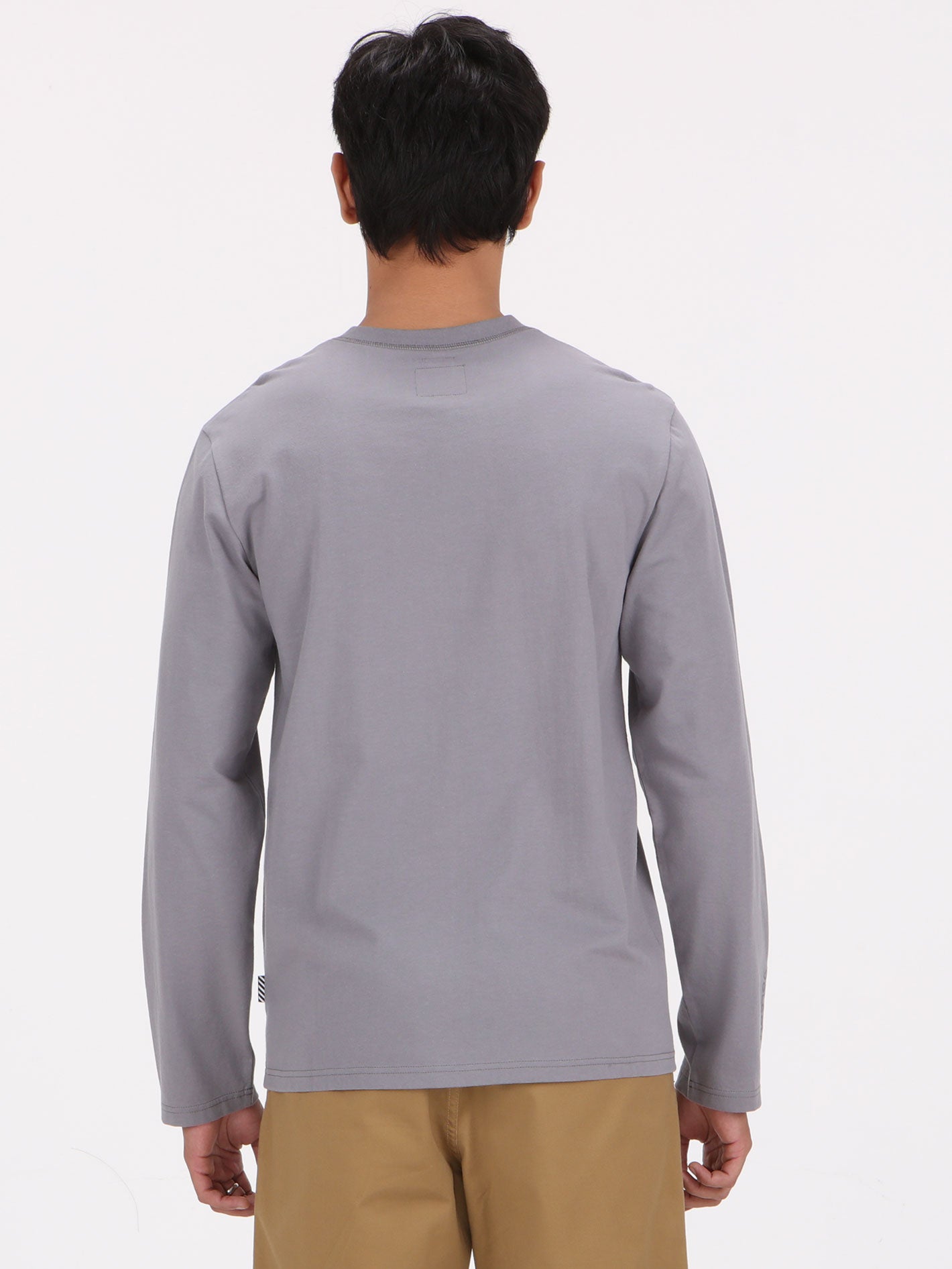 Volcom Moulder Long Sleeve Top - Dark Grey