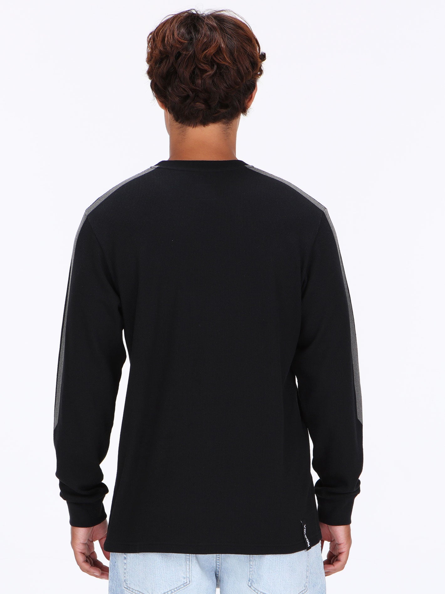 Volcom Russel Thermal Long Sleeve Top - Black