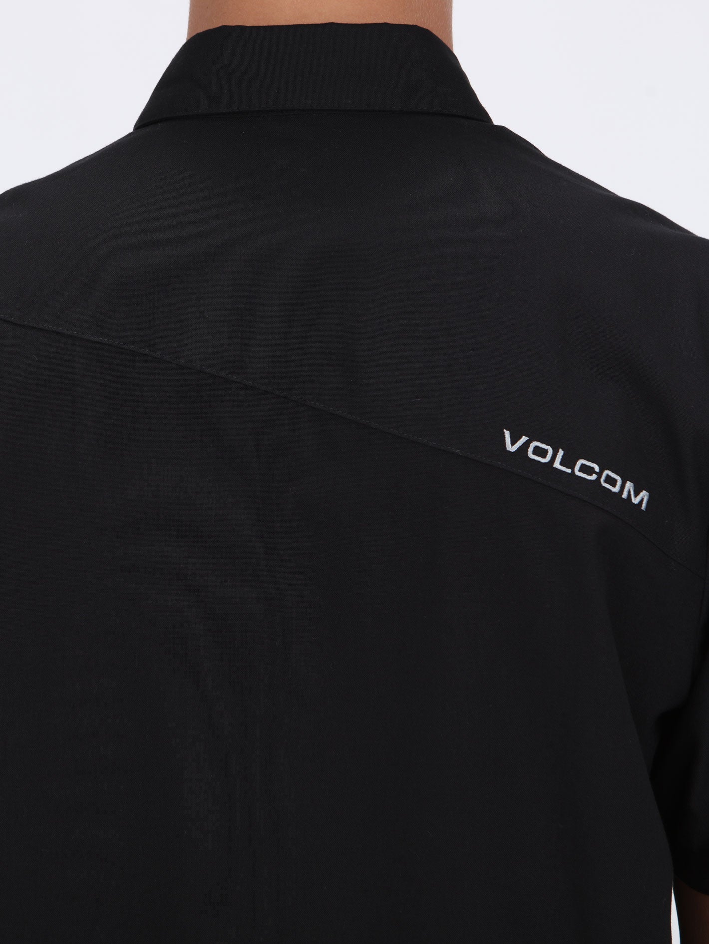 Volcom Beckett Oxford 2 Short Sleeve Shirt - Black