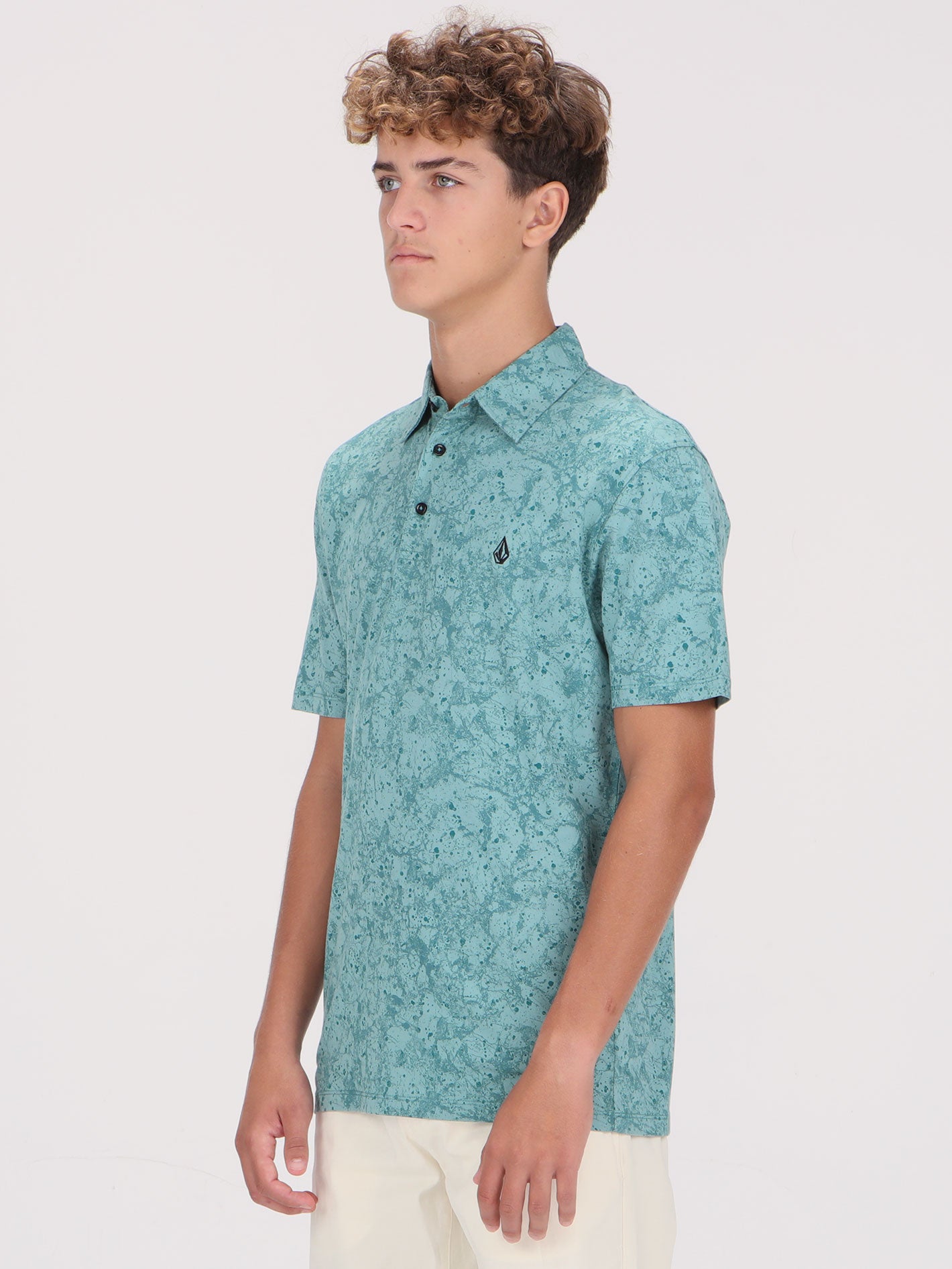 Volcom Spritzen Polo - Petrol