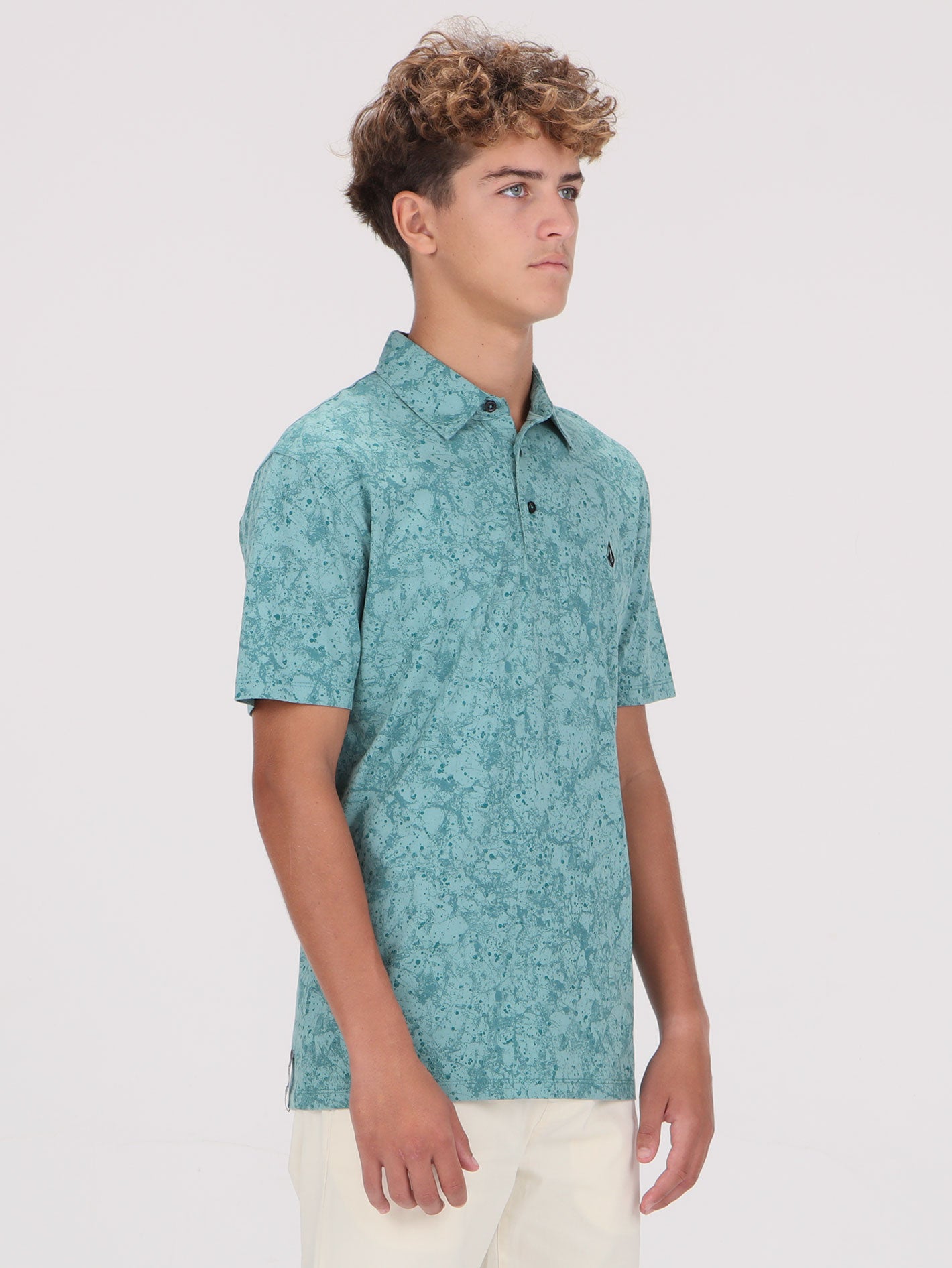Volcom Spritzen Polo - Petrol
