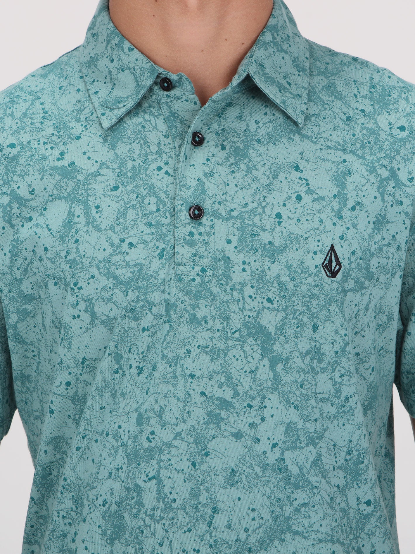 Volcom Spritzen Polo - Petrol