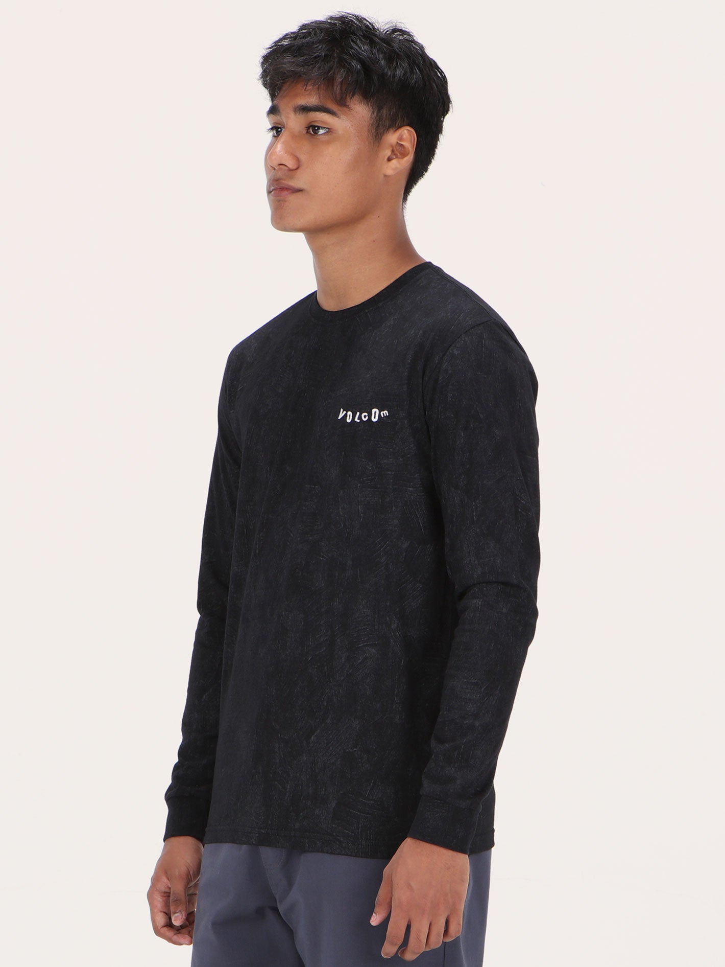 Volcom Pistolero Long Sleeve Top - Black