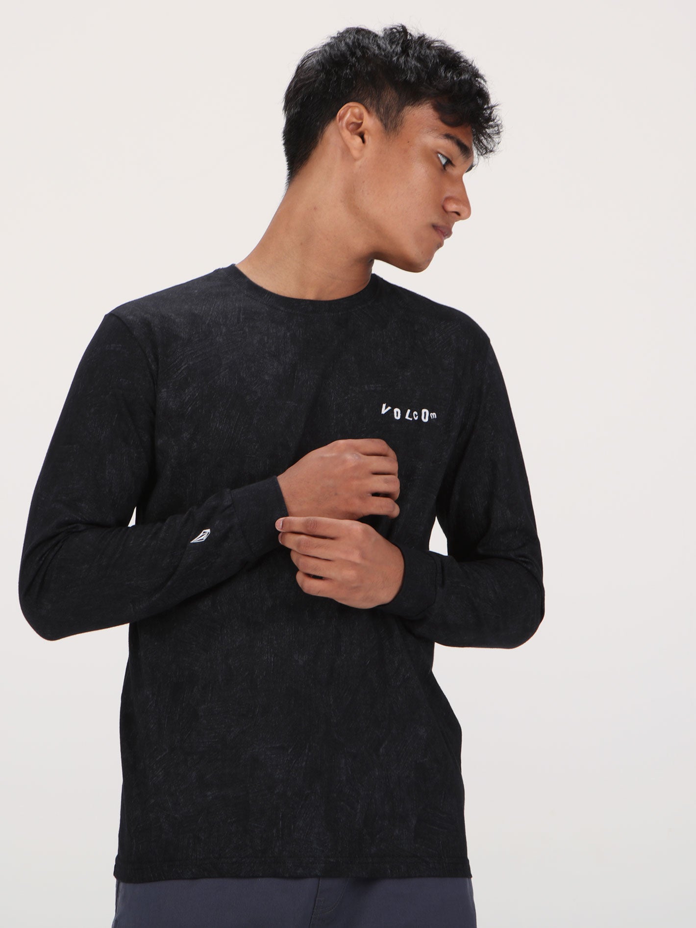 Volcom Pistolero Long Sleeve Top - Black
