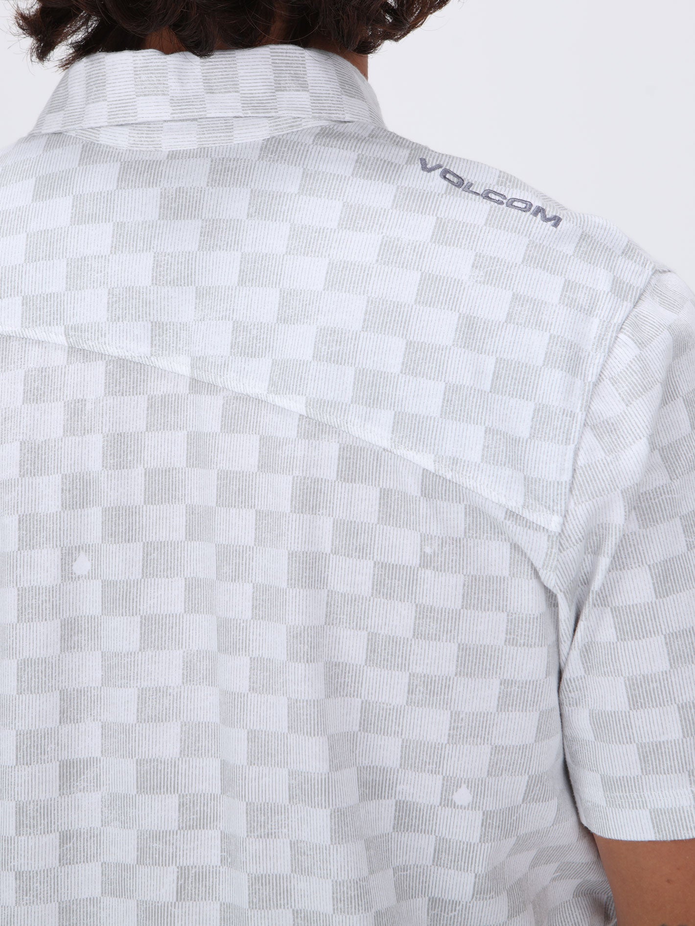 Volcom Checkered Polo - White