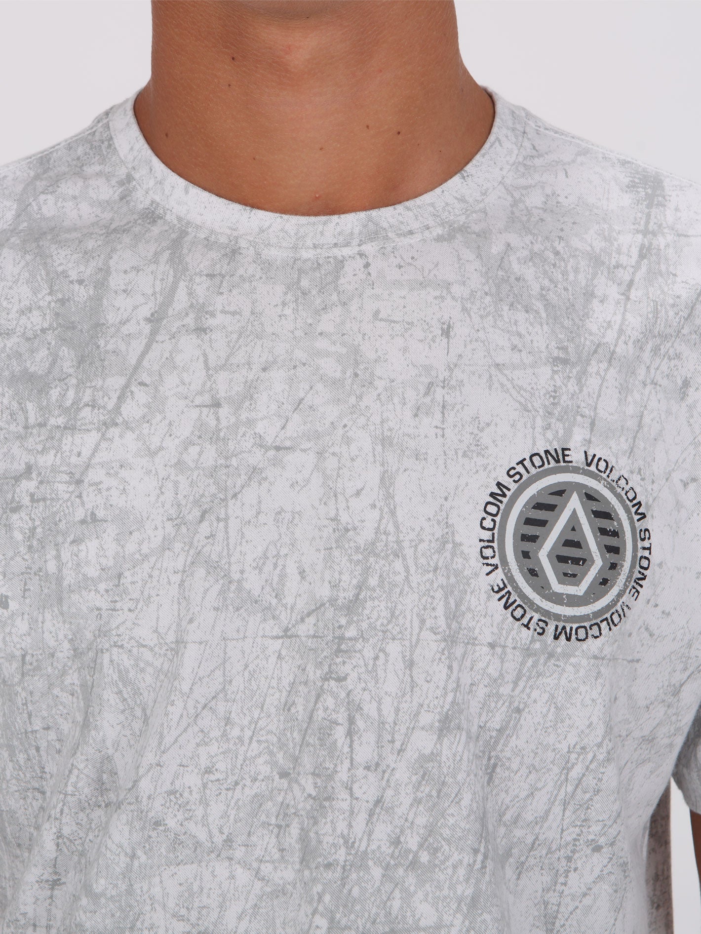 Volcom Fade To Vast Tee - White