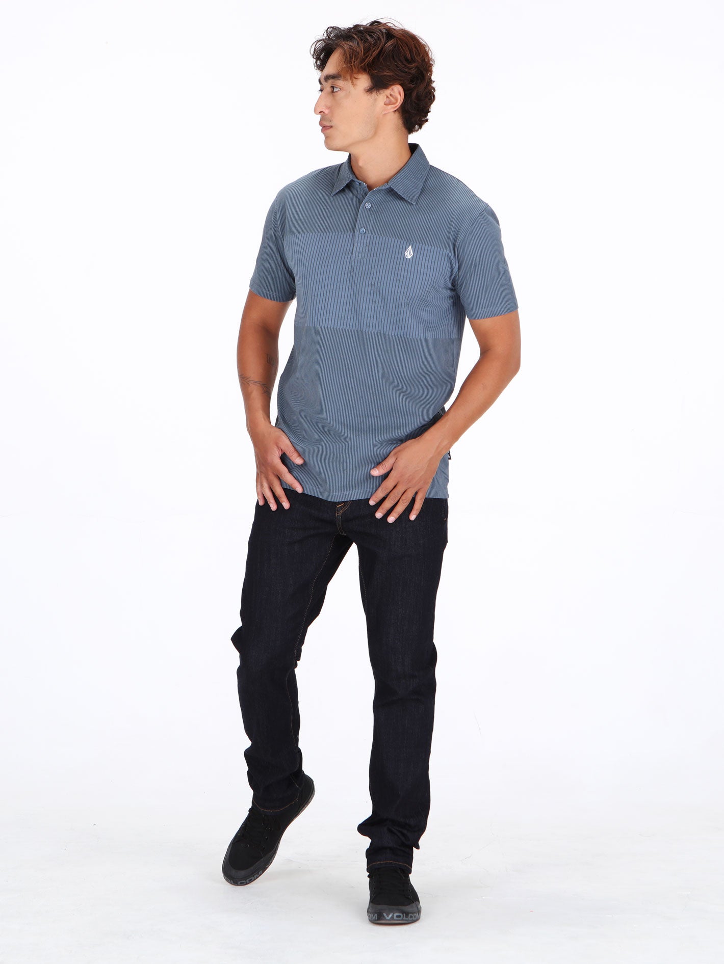 Volcom Stradlin Polo - Blue Wash
