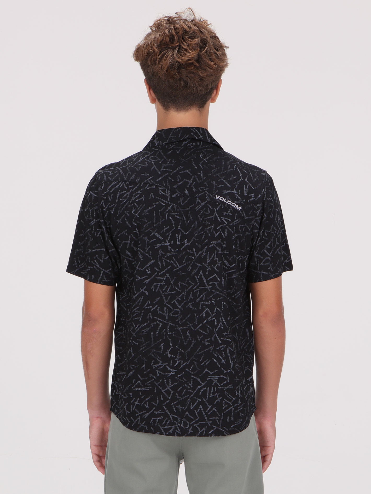 Volcom Gusto Short Sleeve Shirt - Black