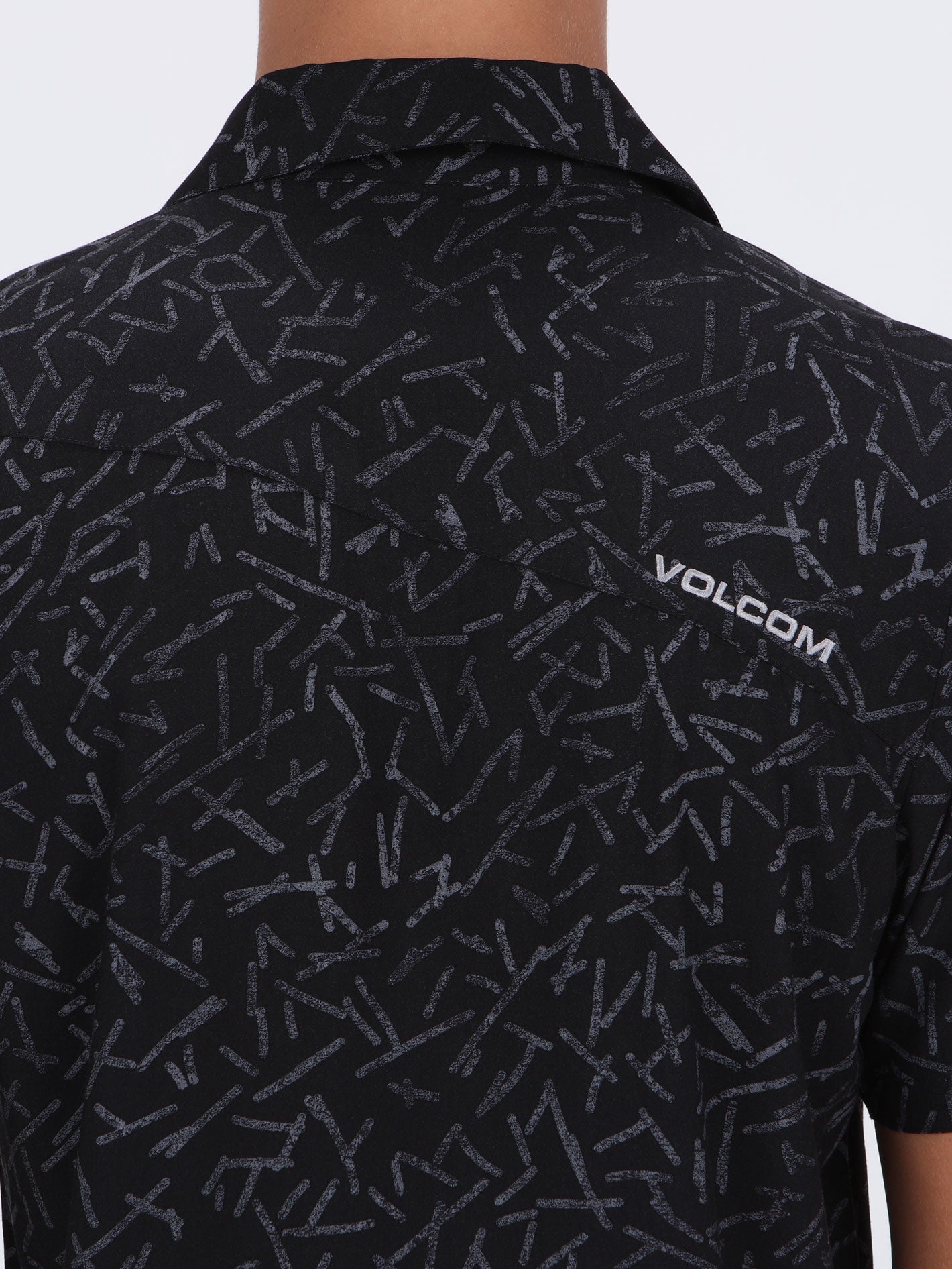 Volcom Gusto Short Sleeve Shirt - Black