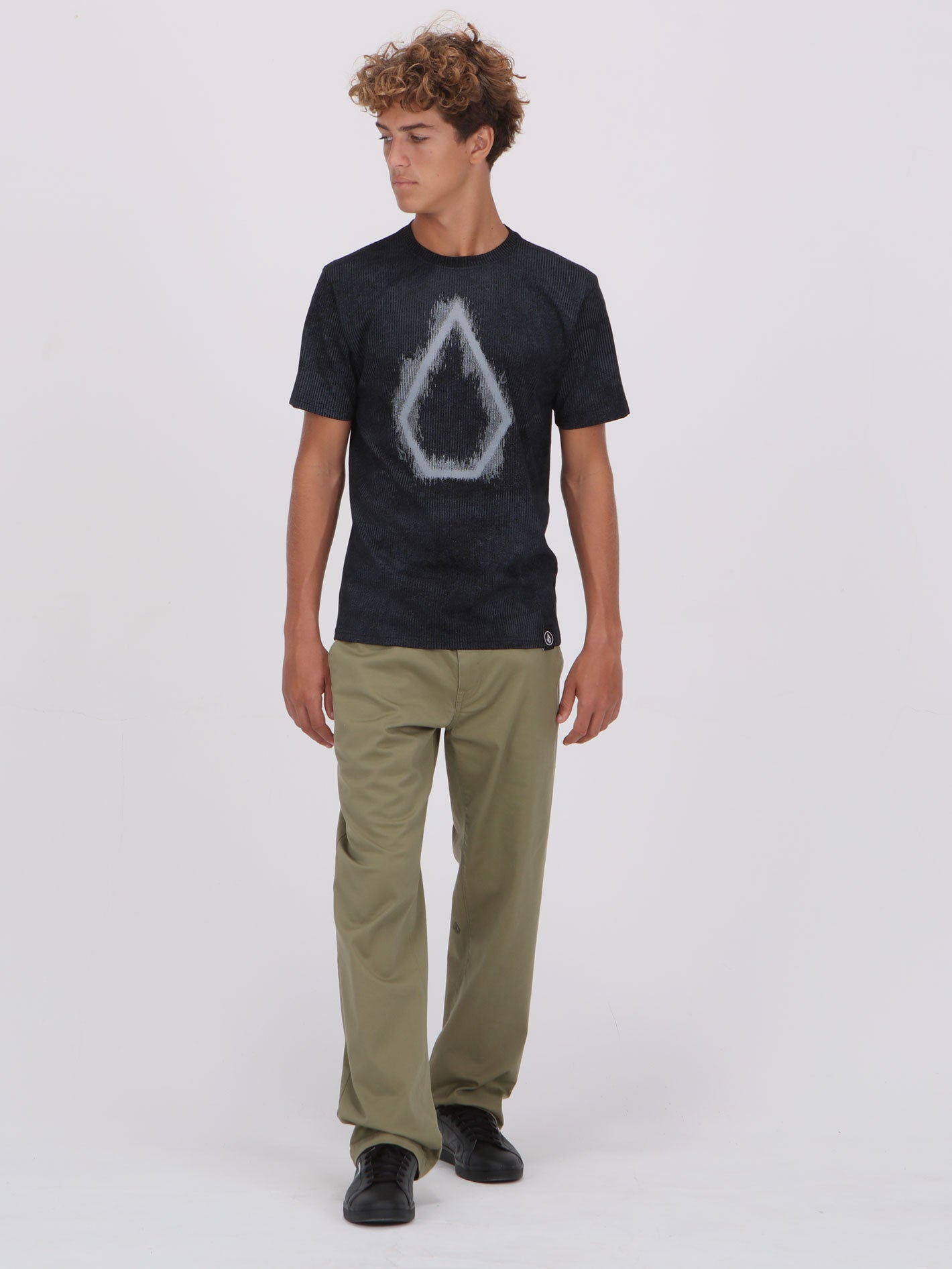 Volcom Vert Stone Tee - Black
