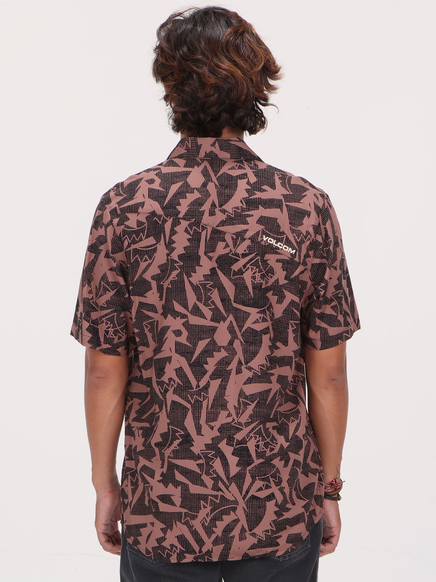 Volcom Sharkbites Short Sleeve Shirt - Nutmeg