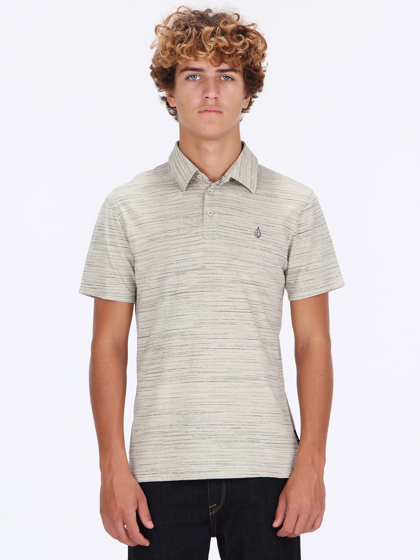 Volcom Warp Factor Polo - Light Beige