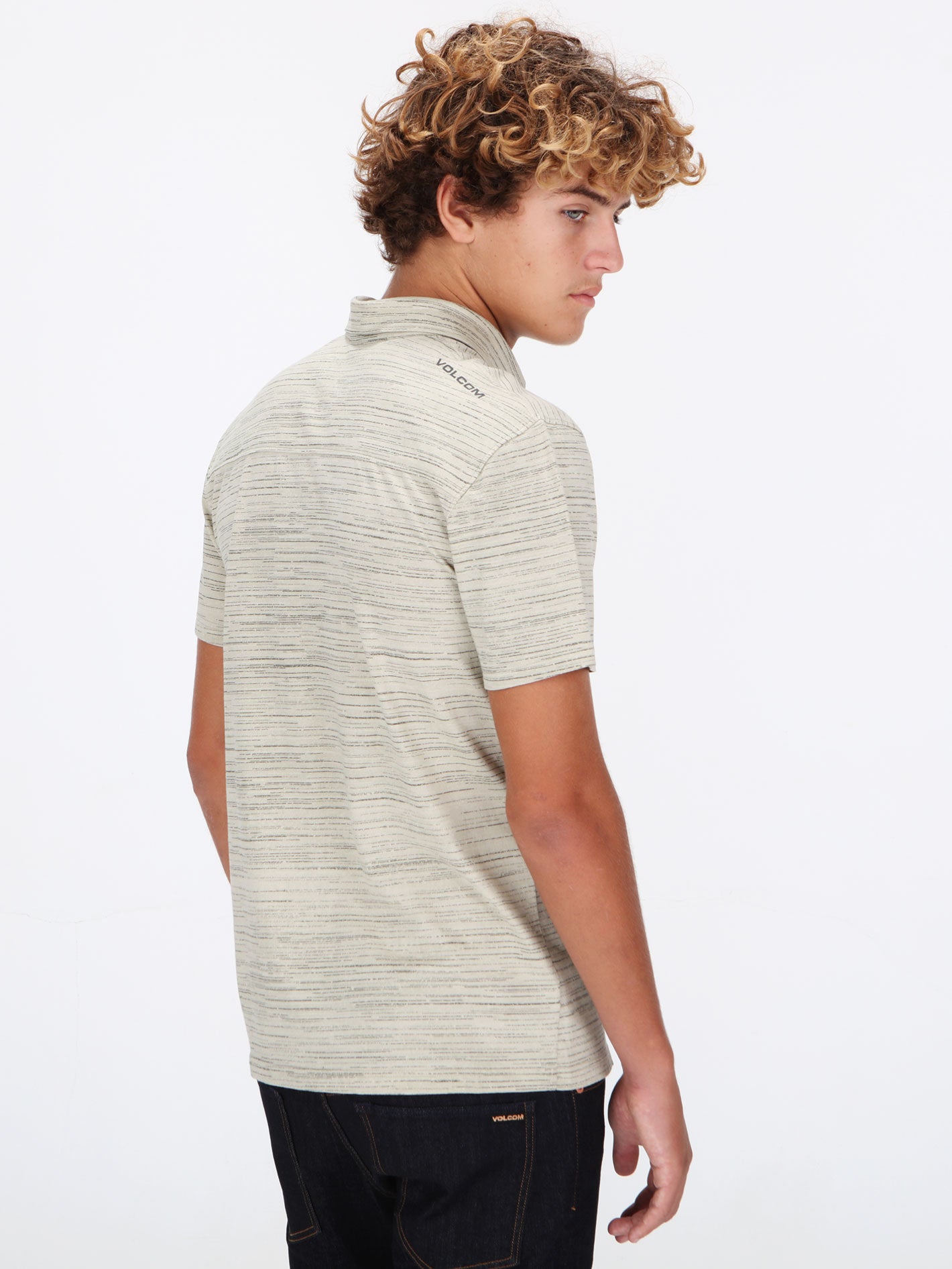 Volcom Warp Factor Polo - Light Beige