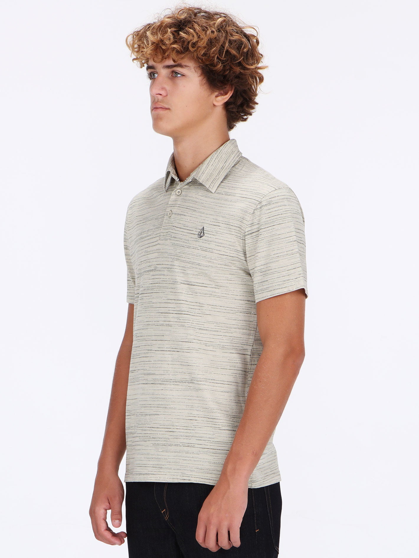 Volcom Warp Factor Polo - Light Beige