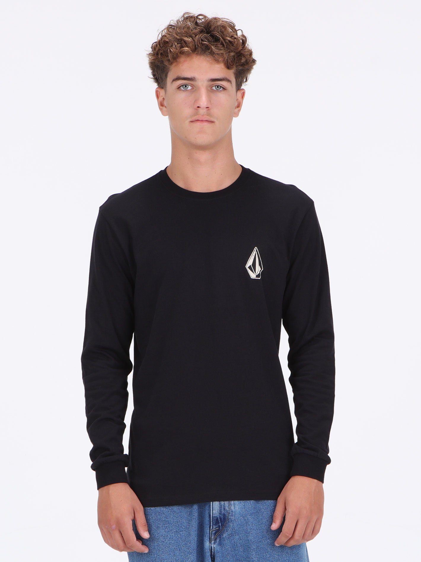 Volcom Yoink Long Sleeve Top - Black