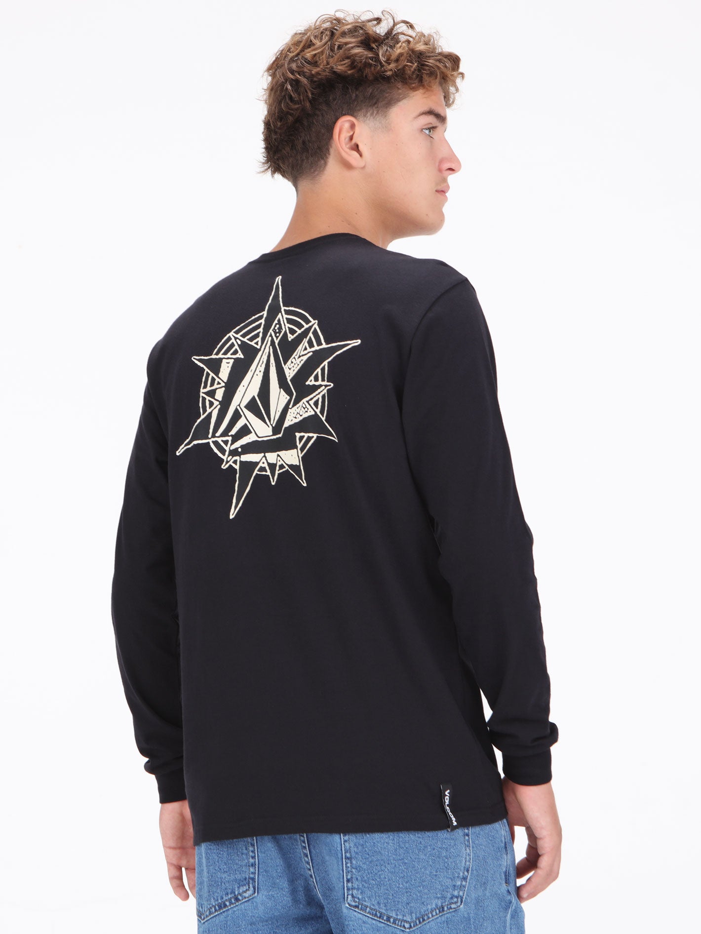 Volcom Yoink Long Sleeve Top - Black