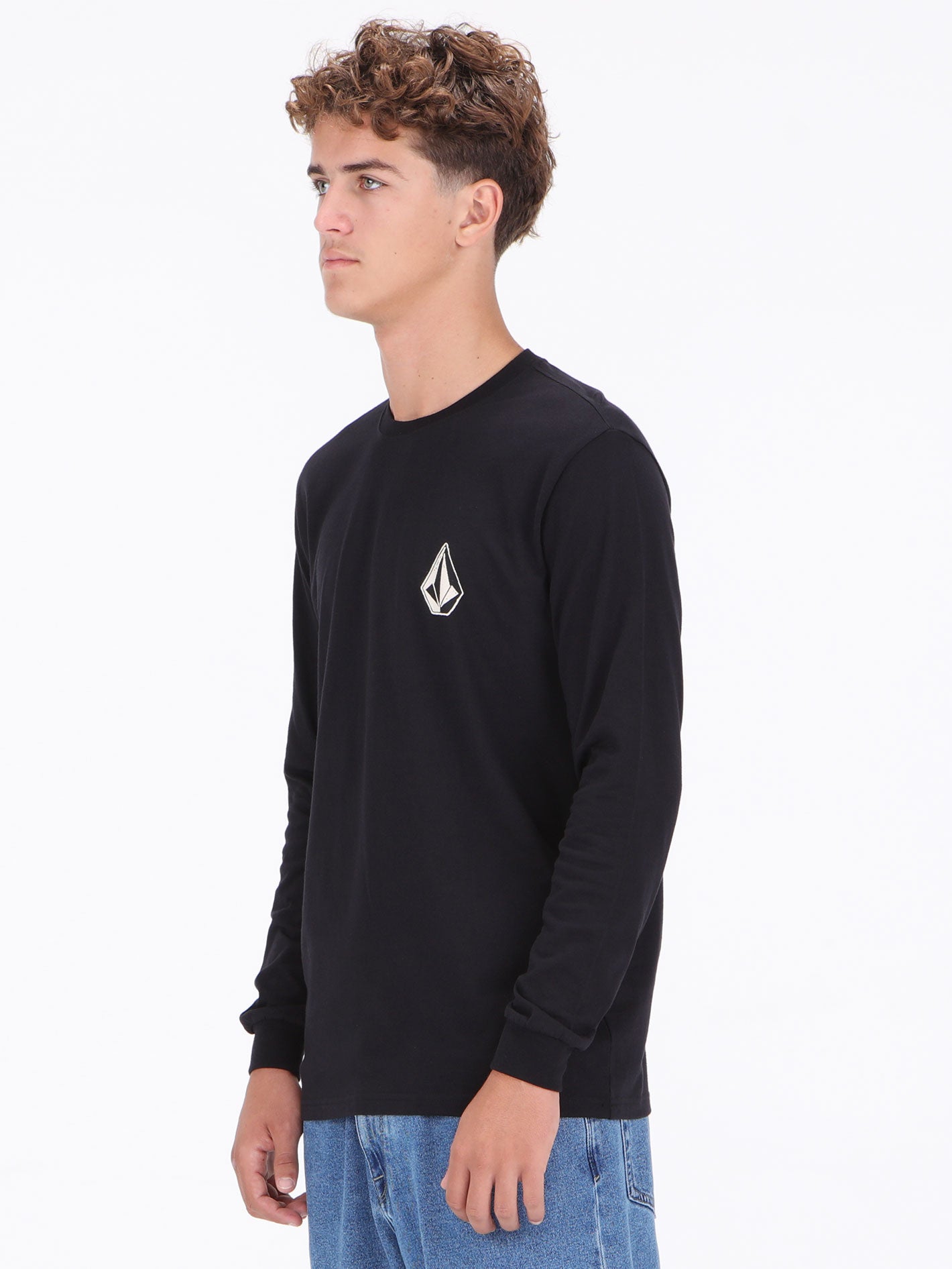 Volcom Yoink Long Sleeve Top - Black