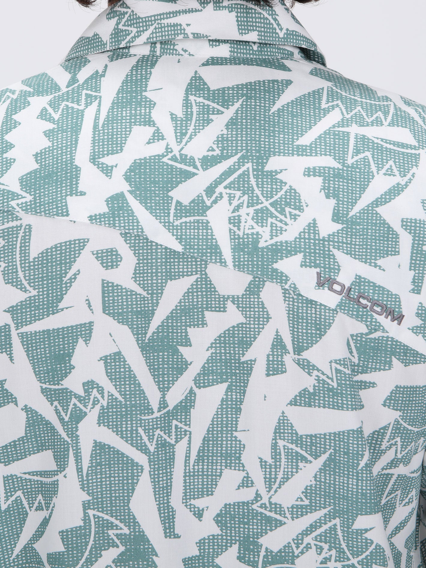 Volcom Sharkbites Short Sleeve Shirt - Petrol