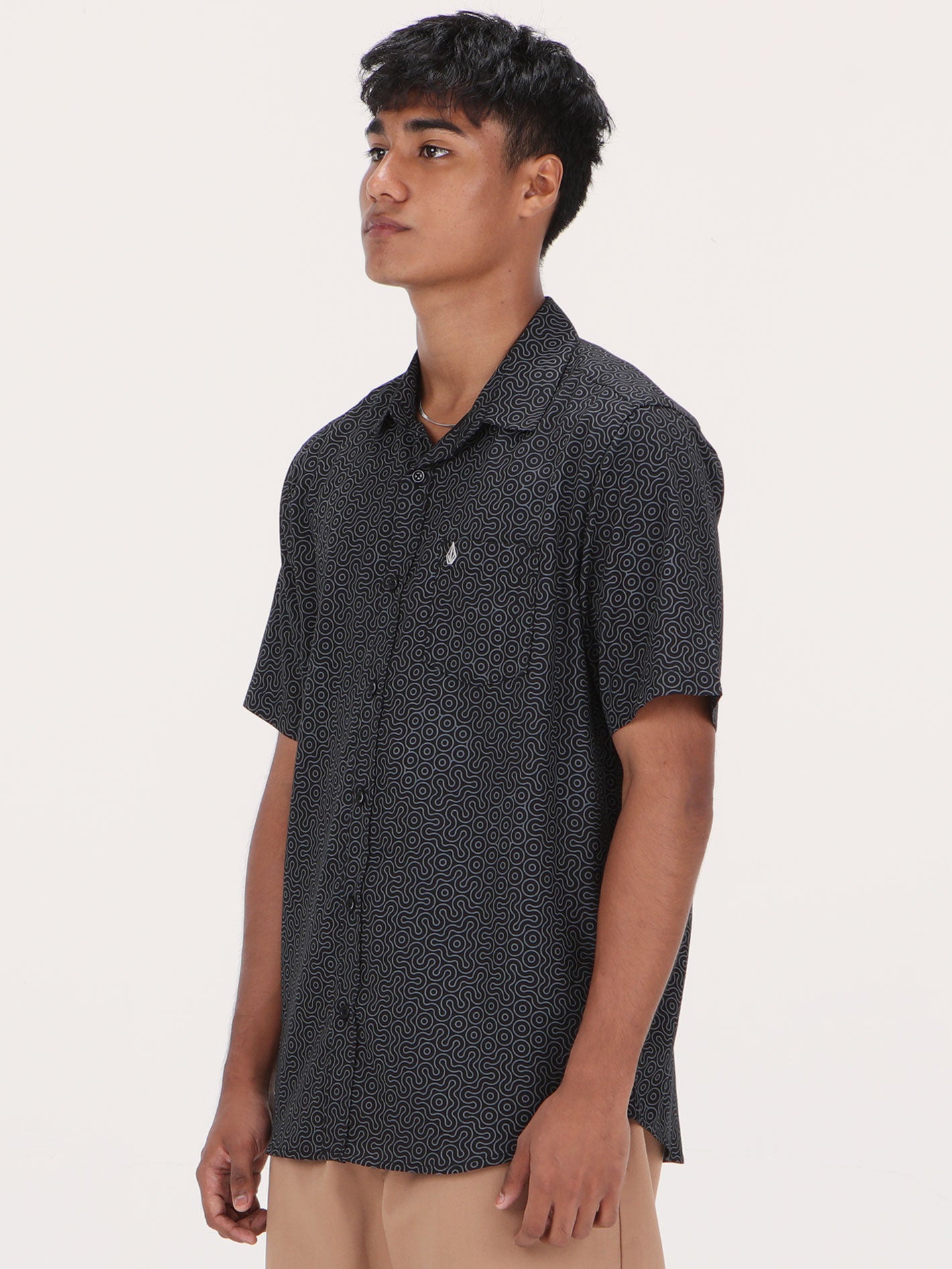 Volcom Muster Short Sleeve Shirt - Black