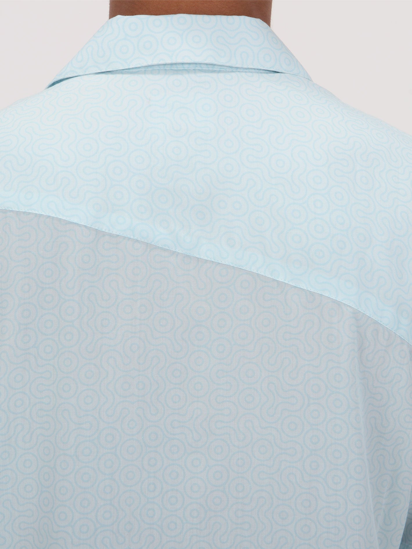 Volcom Muster Short Sleeve Shirt - Light Sea Blue
