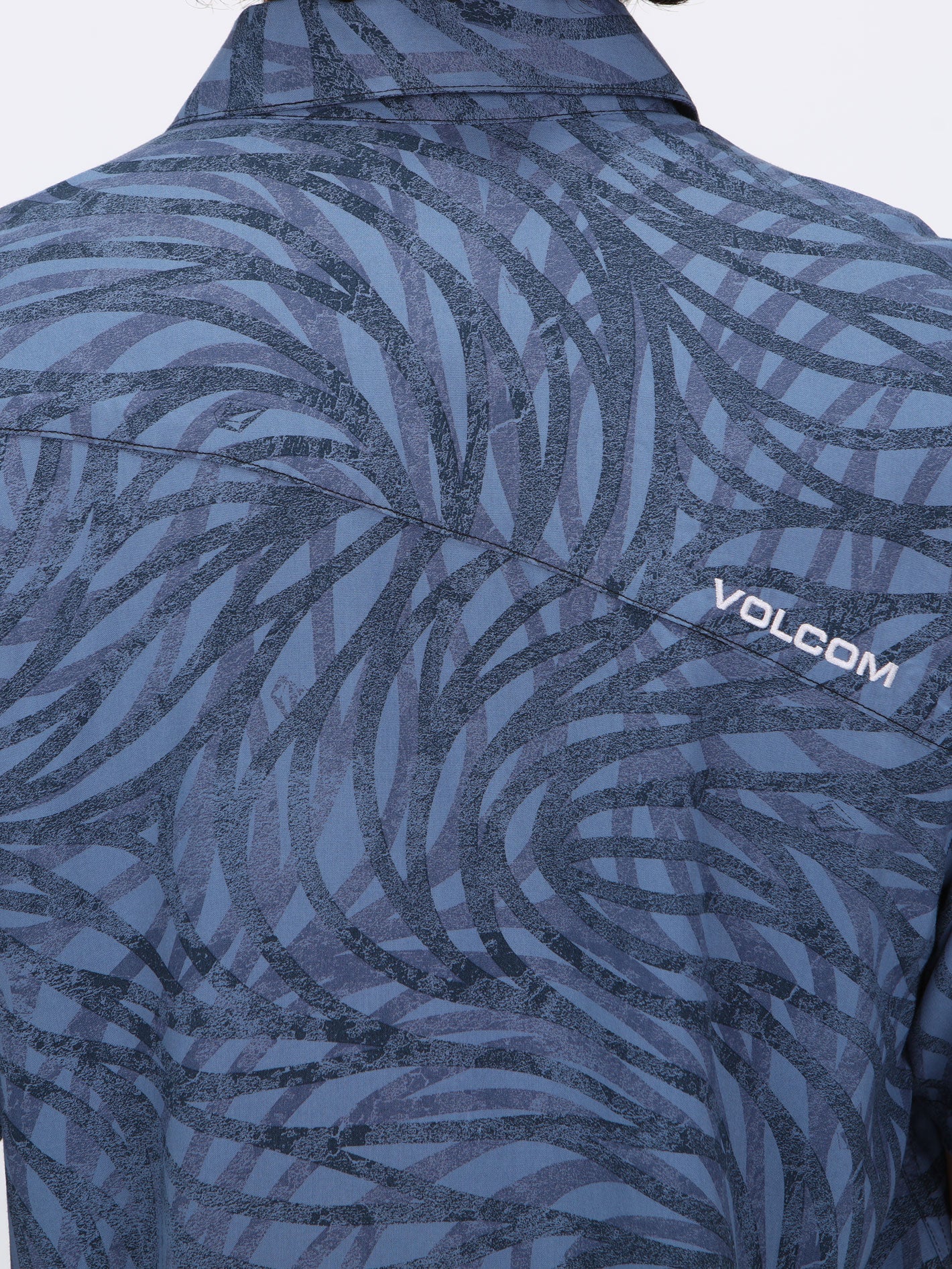Volcom Equal Short Sleeve Shirt - Blueberry
