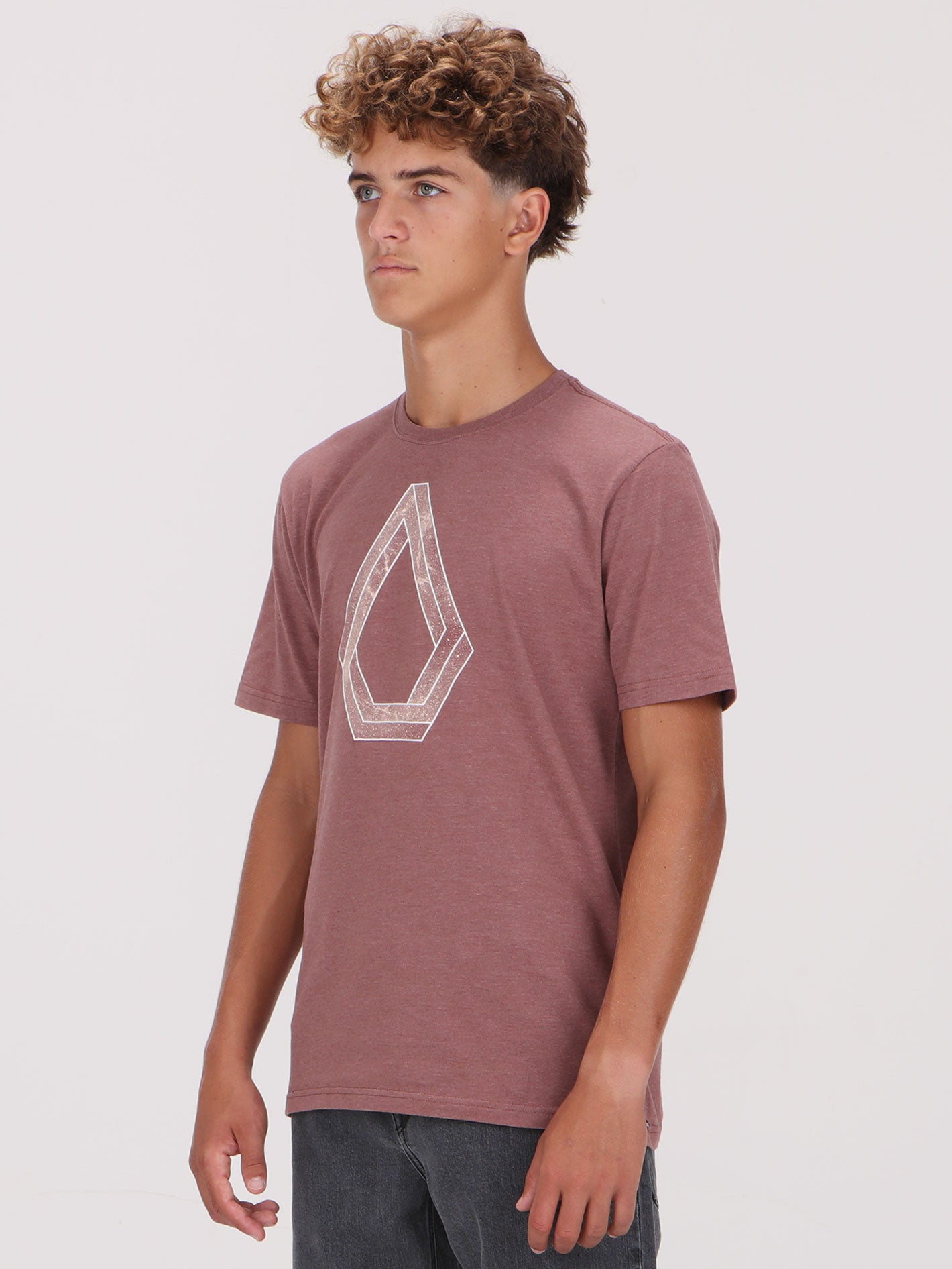 Volcom Universe Trap Tee - Nutmeg Heather