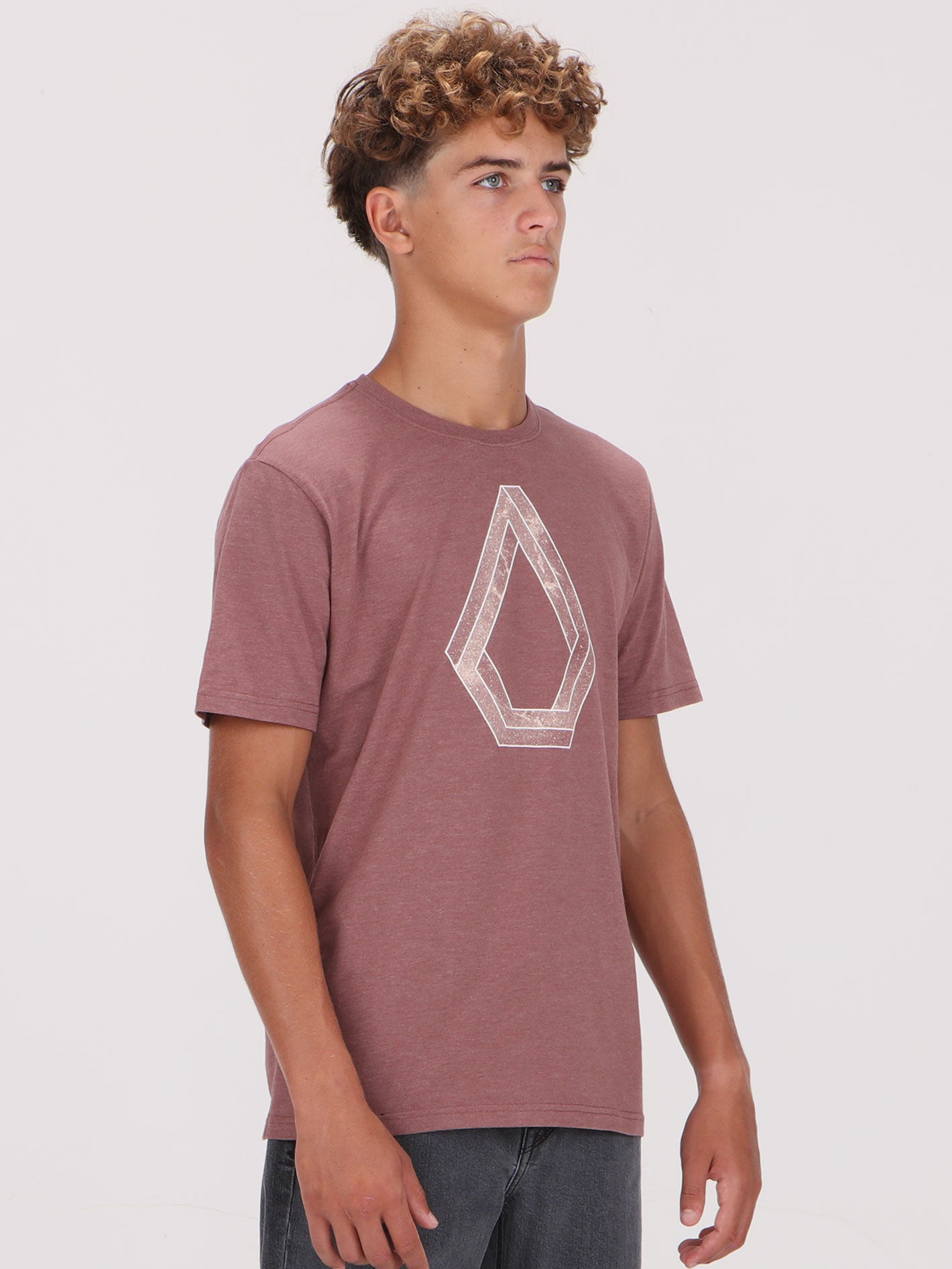 Volcom Universe Trap Tee - Nutmeg Heather
