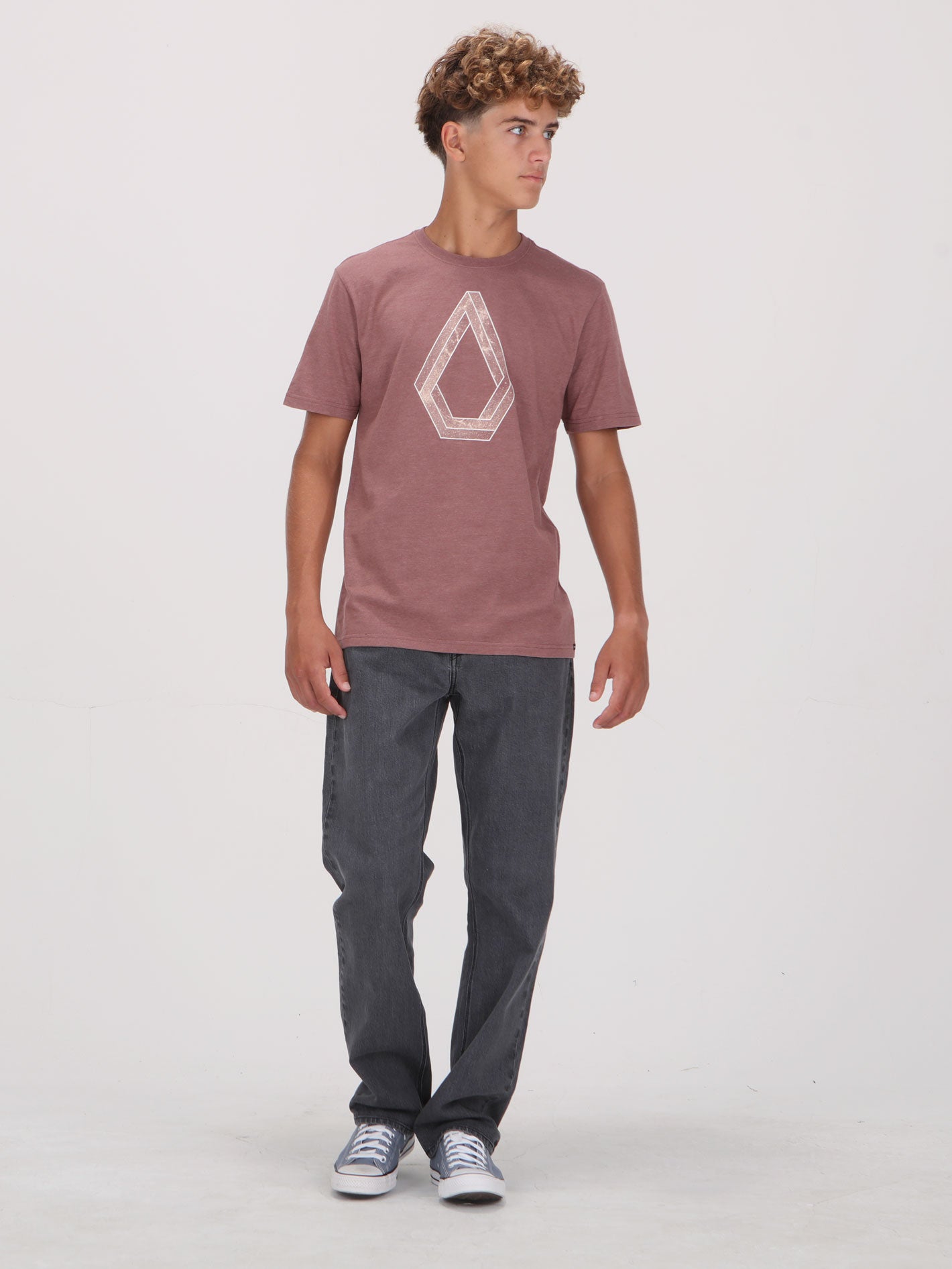 Volcom Universe Trap Tee - Nutmeg Heather