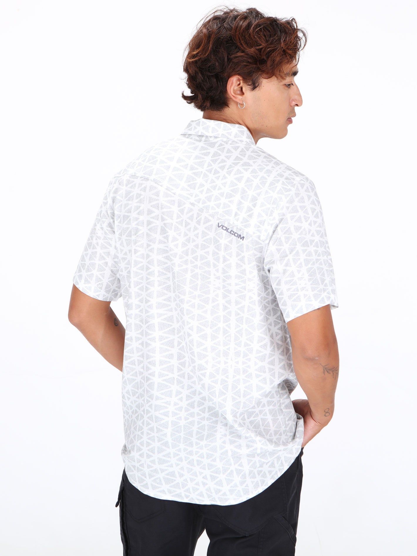 Volcom Gibb Short Sleeve Shirt - White