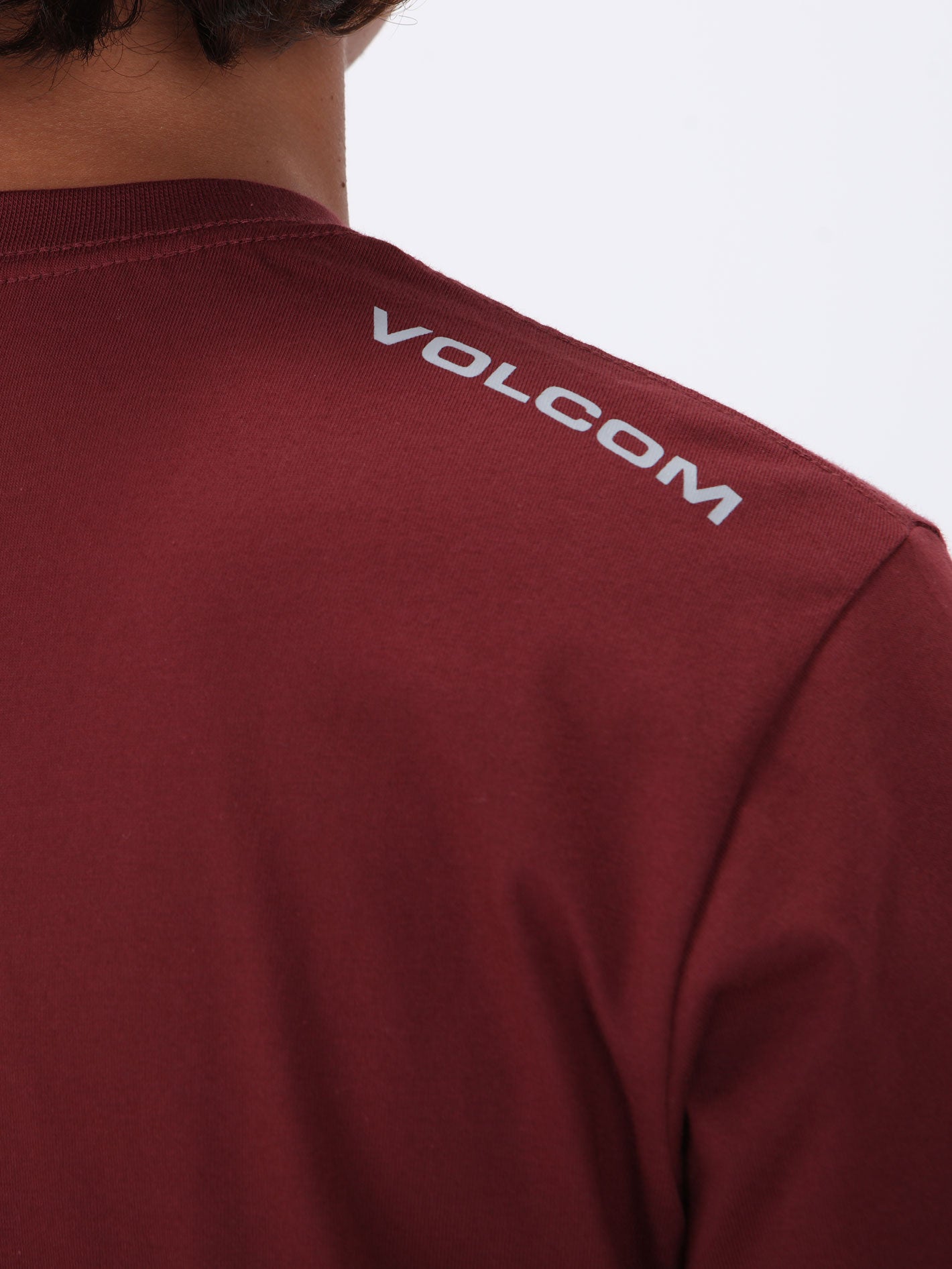 Volcom Solid Pocket Tee - Merlot