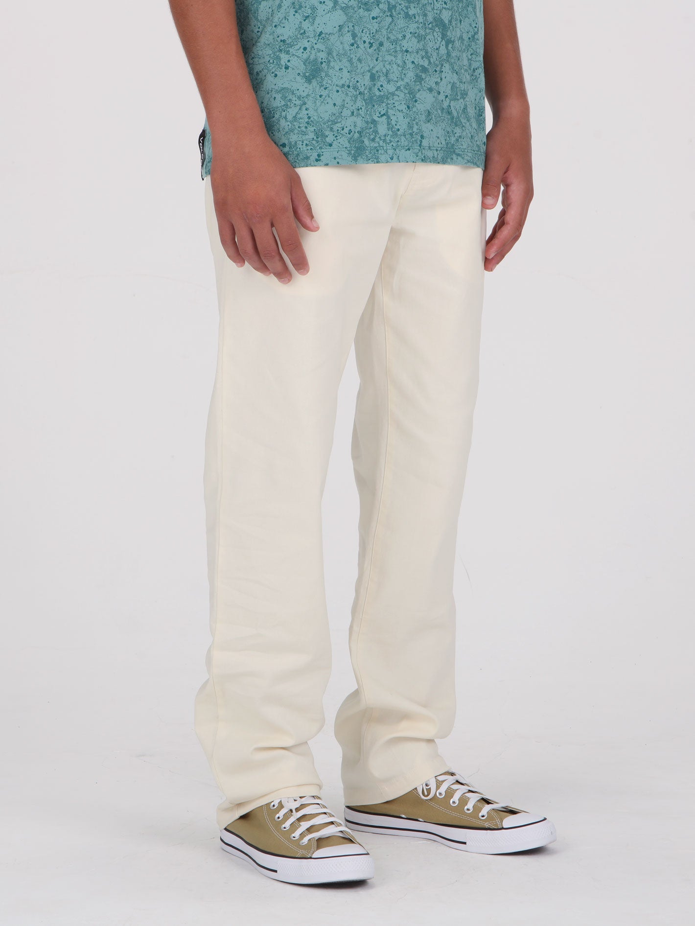 Volcom Encino 2 Modern Pant - Off White