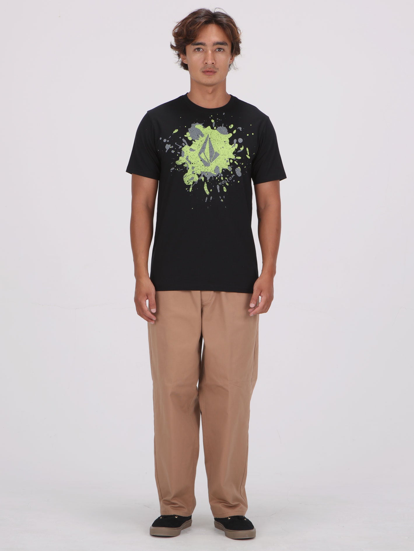 Volcom Splash Stone Tee - Black