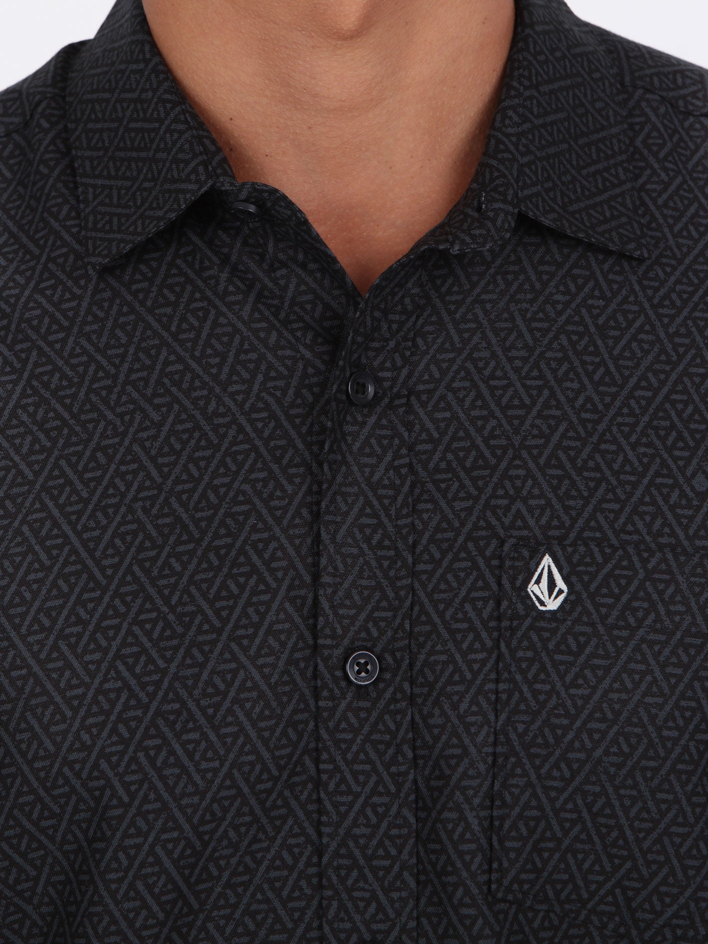 Volcom Souza Short Sleeve Shirt - Black