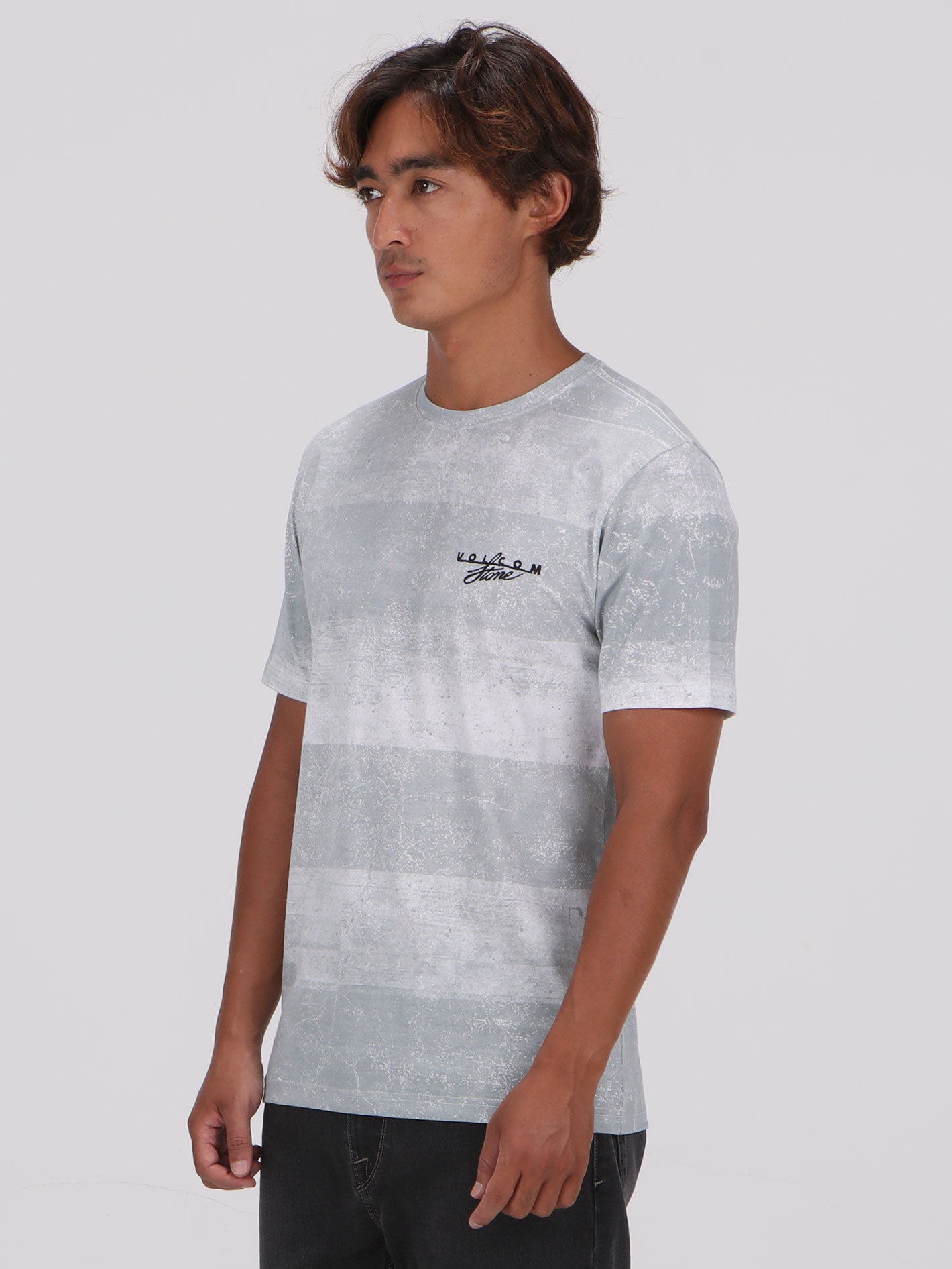 Volcom Air Cooled Stripe Tee - White