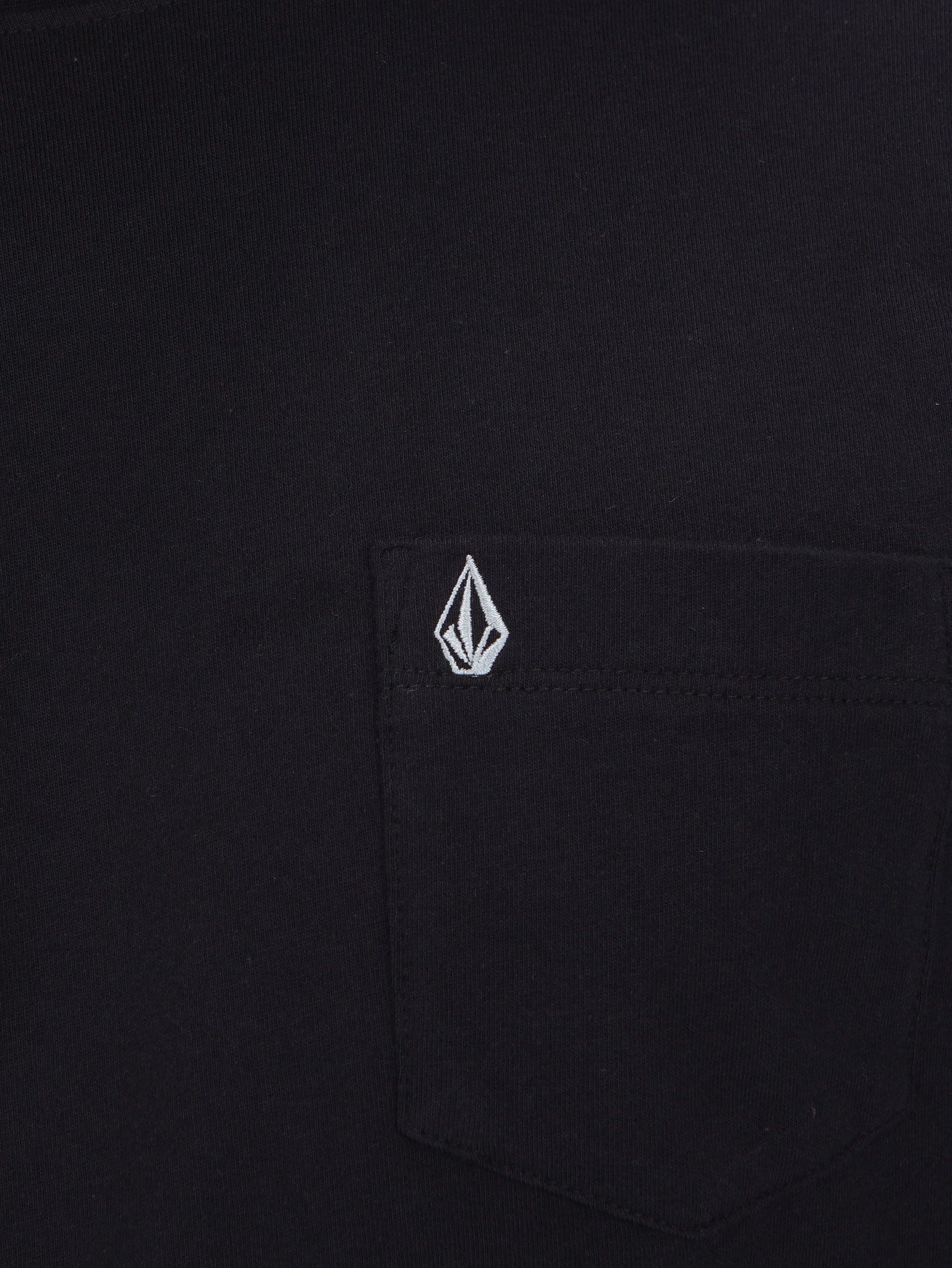Volcom Solid Pocket Tee - Black