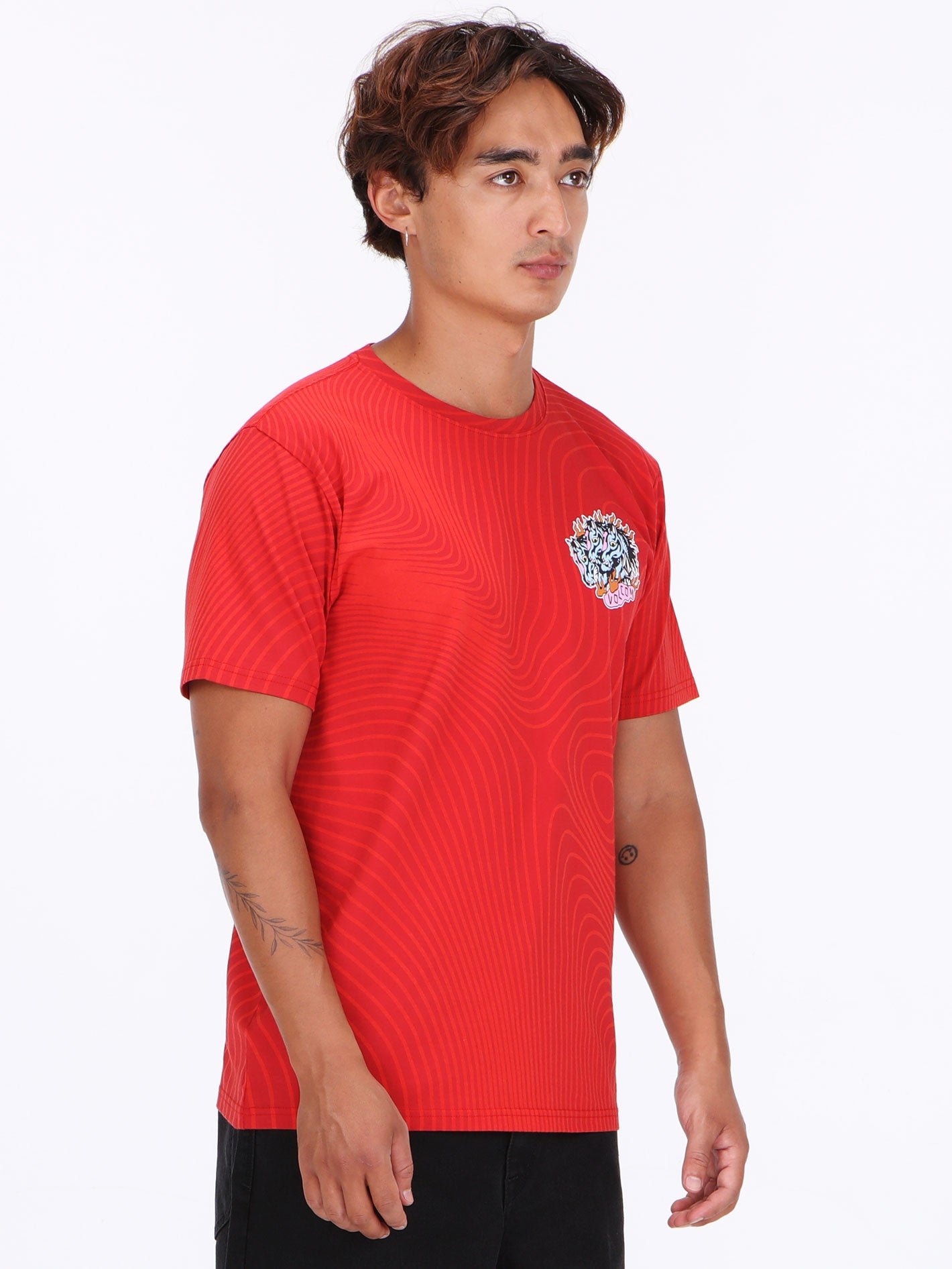 Volcom Lucky Horse Tee - Red